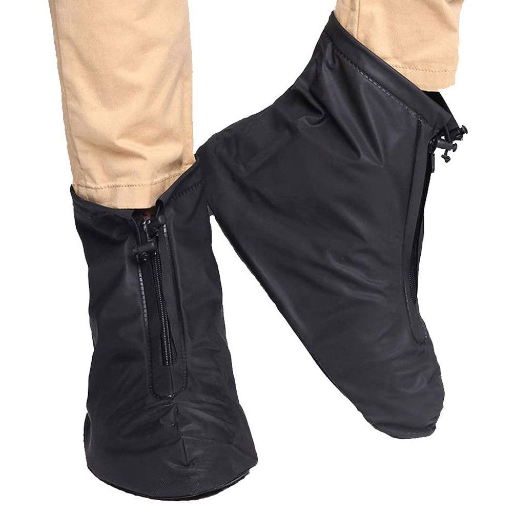 TWSOUL Schuhüberzieher Regenfeste Schuhüberzüge wasserdicht, Verschleißfest, Anti-Rutsch