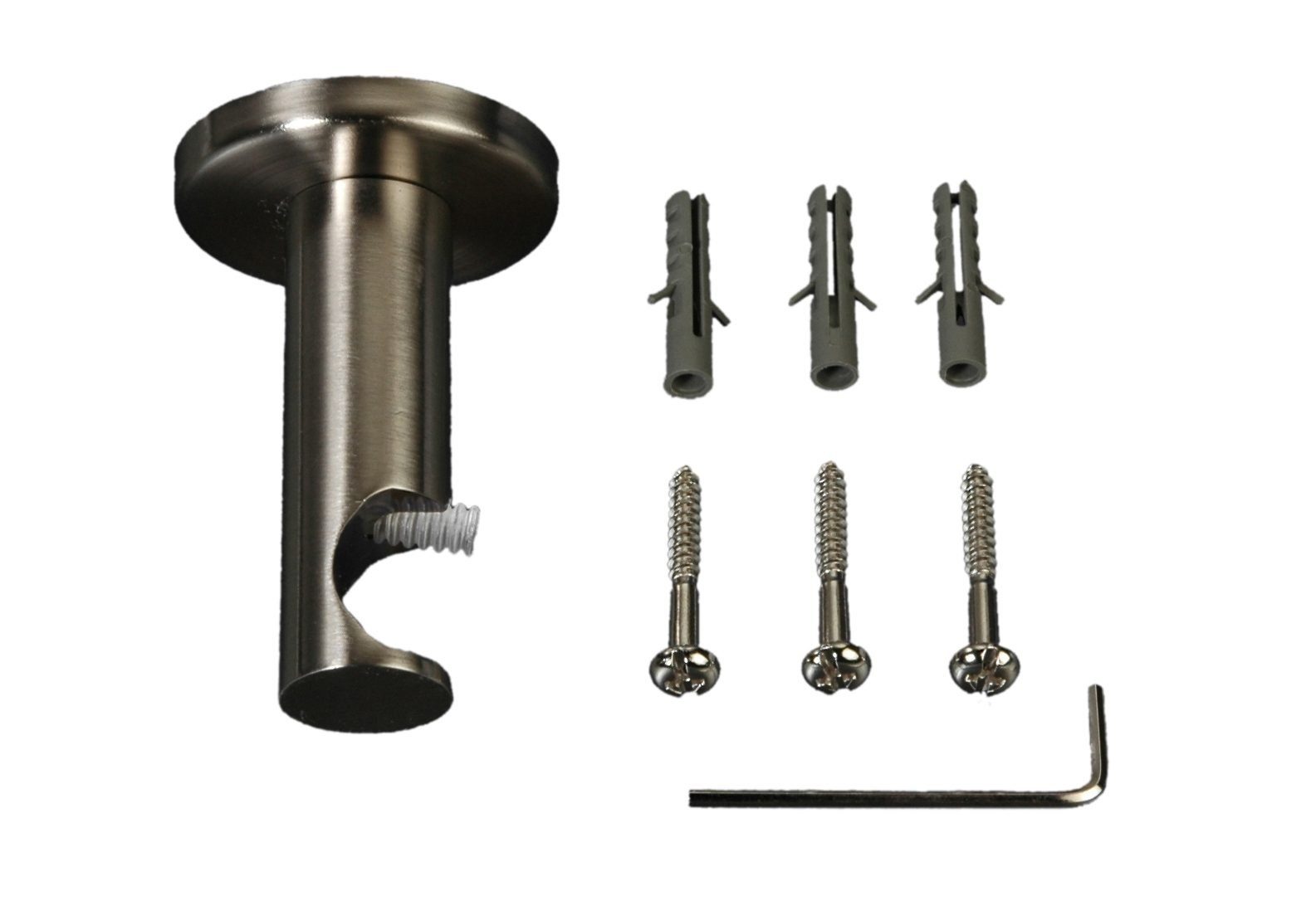 Liedeco Gardinenstangenhalter, Gardinenstangen, (1-St)