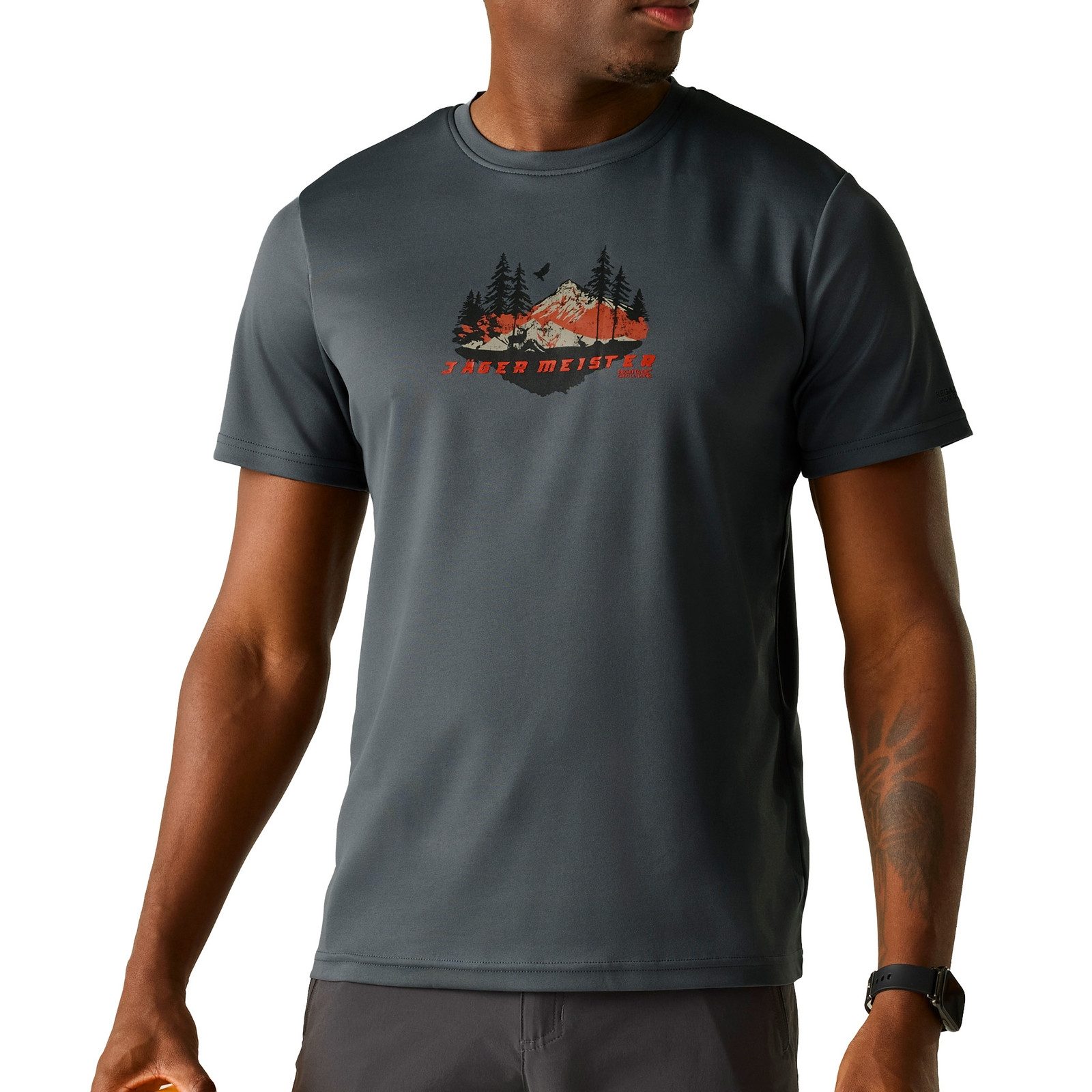 Regatta Funktionsshirt Fingal Slogan mit Print