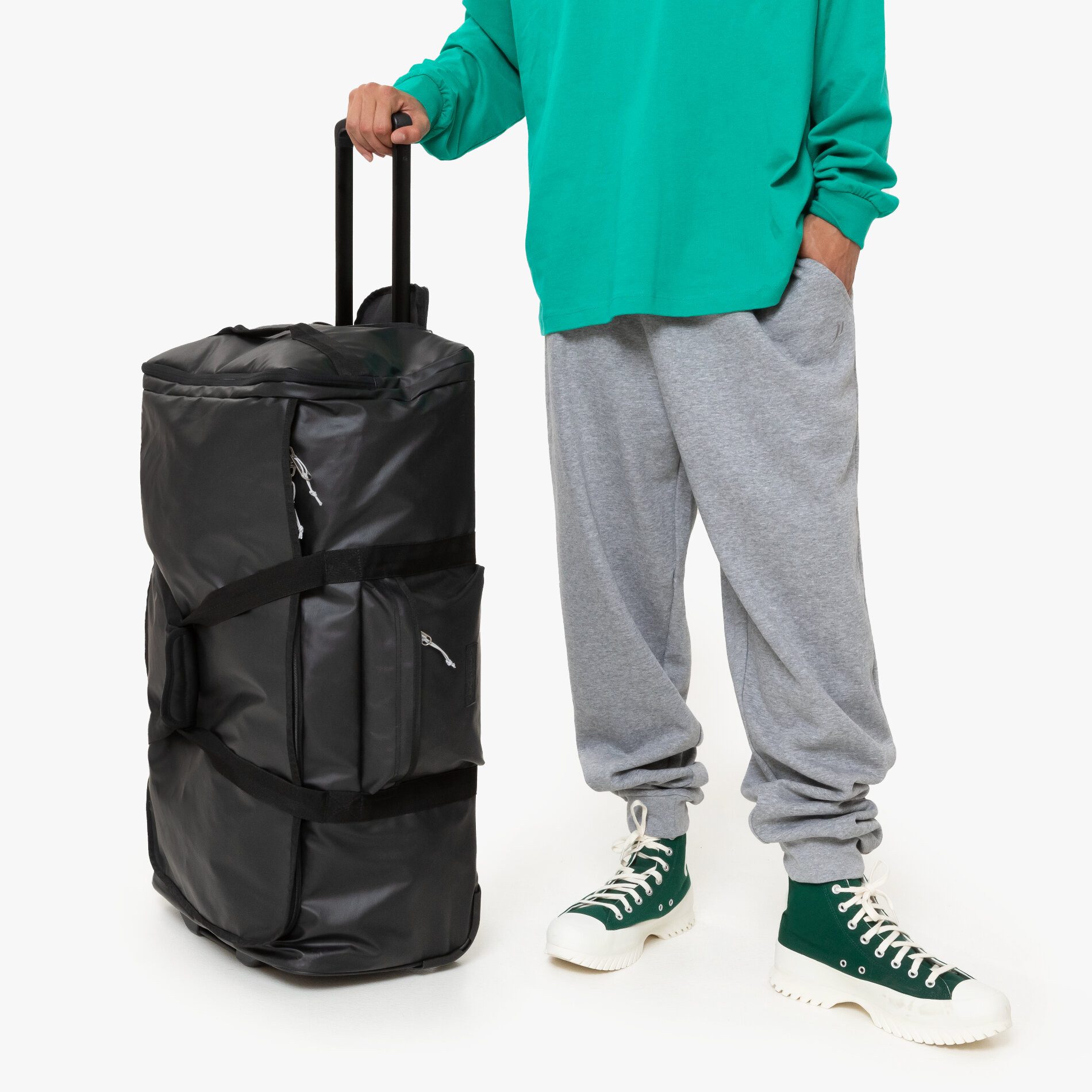 Eastpak Trolley TARP DUFFL'R WHEEL Reisetasche, 2 Rollen