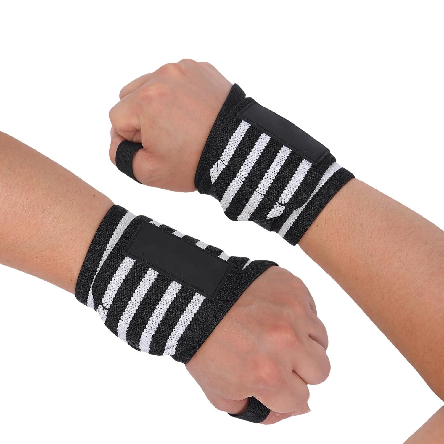Endless Handgelenkstütze Stretchable wrist strap Daumenschlaufe, Für Männer und Frauen (Erhältlich 1 * Handgelenkband, 2-tlg., waschbar), Für Gewichtheben, Powerlifting, Bodybuilding