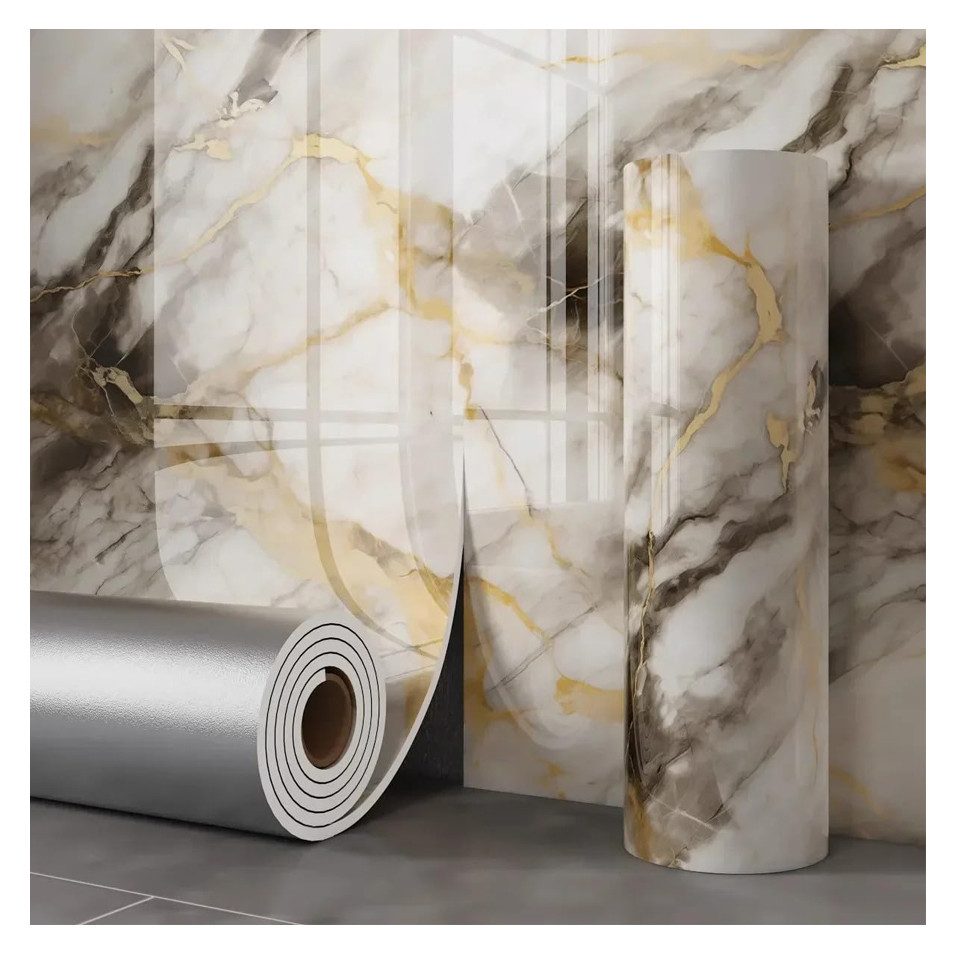 Minicloss Fliesenaufkleber Küchenrückwand selbstklebend, Spritzschutz Küche klebefliesen 40X300cm (1 St), Fliesen-Folie für Bad & Küche, entfernbare Klebe-Folie