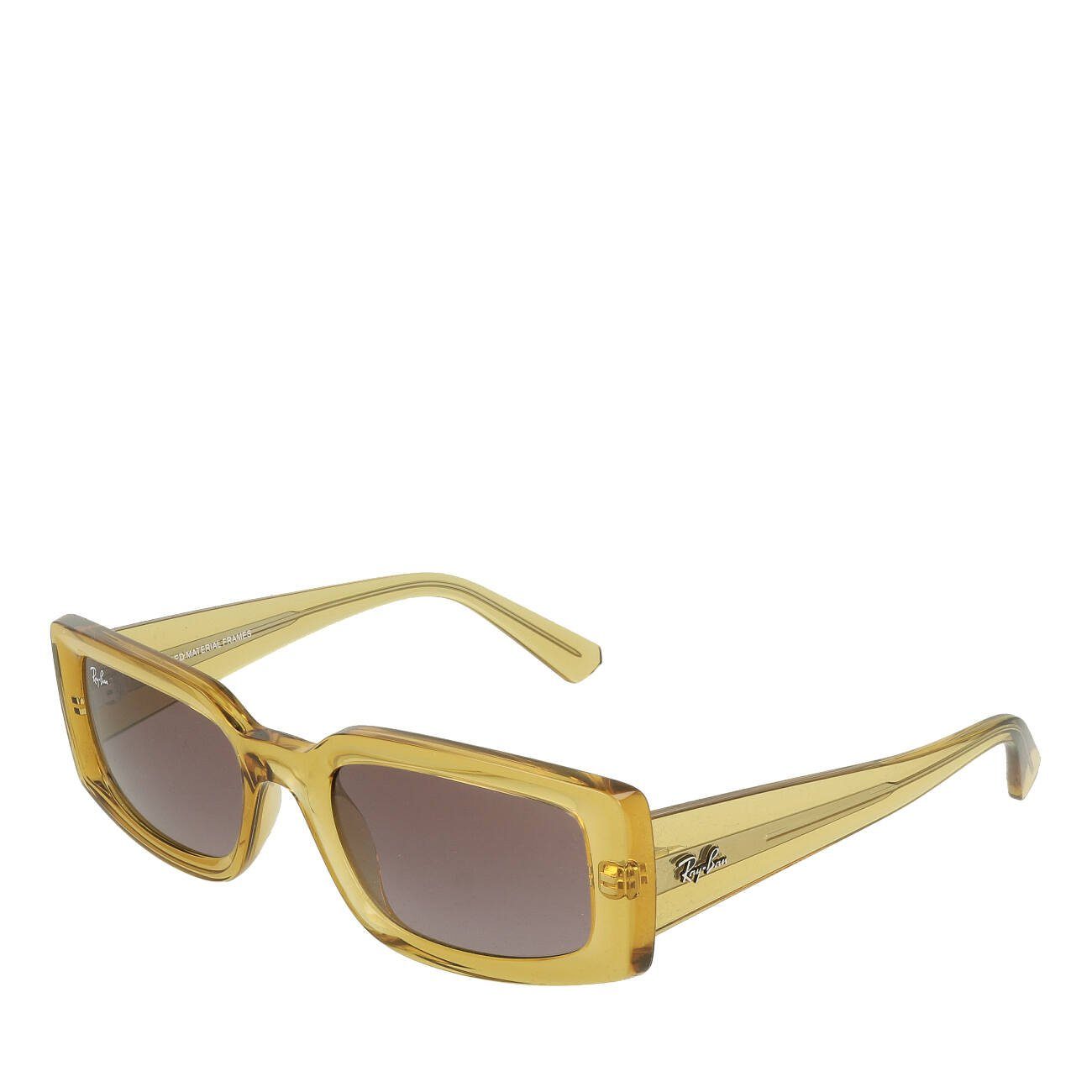 Ray-Ban Yellow Violet 54 Ray-Ban Based Kiliane RB4395 Sonnenbrille 66828H Bio Transparent