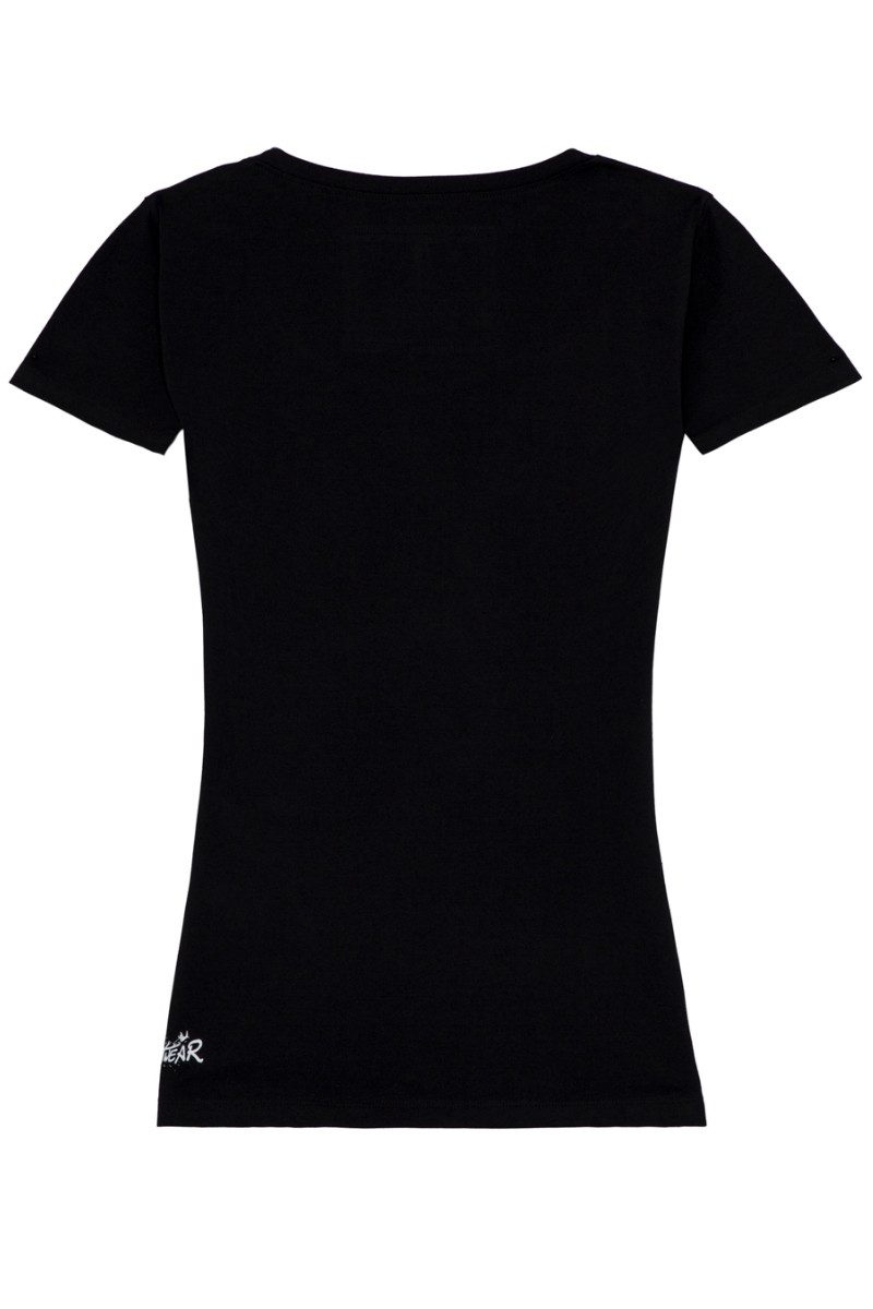 Hangowear Trachtenshirt Trachtenshirt Damen - FENJA - schwarz – Bild 3 von 3