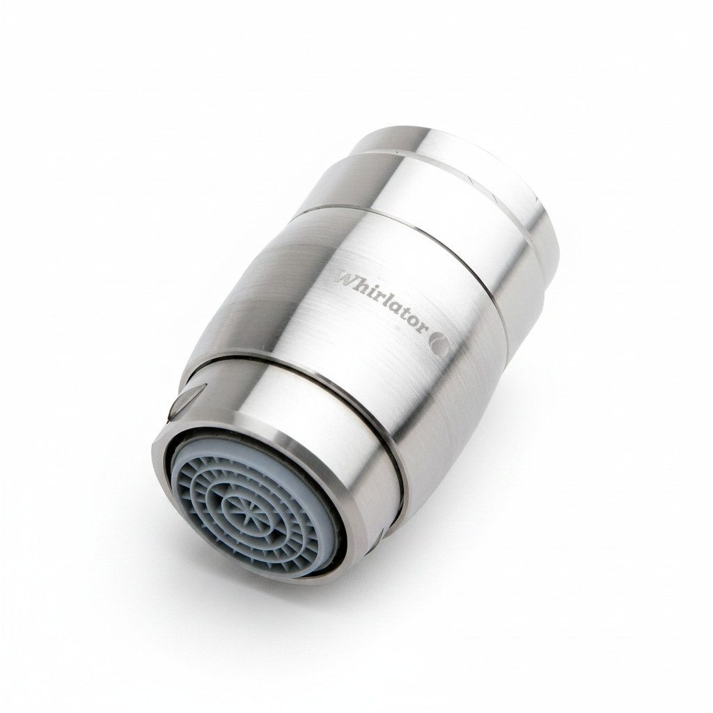 Whirlator Patronenfilter, Wasserwirbler WTE 241 aus Edelstahl für den Wasserhahn