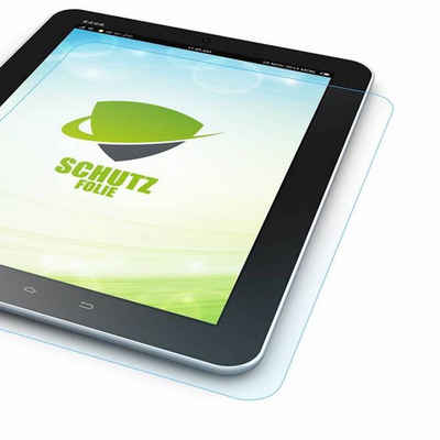 Wigento Tablet-Hülle 1x HD LCD Displayschutz für Apple iPad 10.2 2020 8. Generation Schutz Folie + Poliertuch