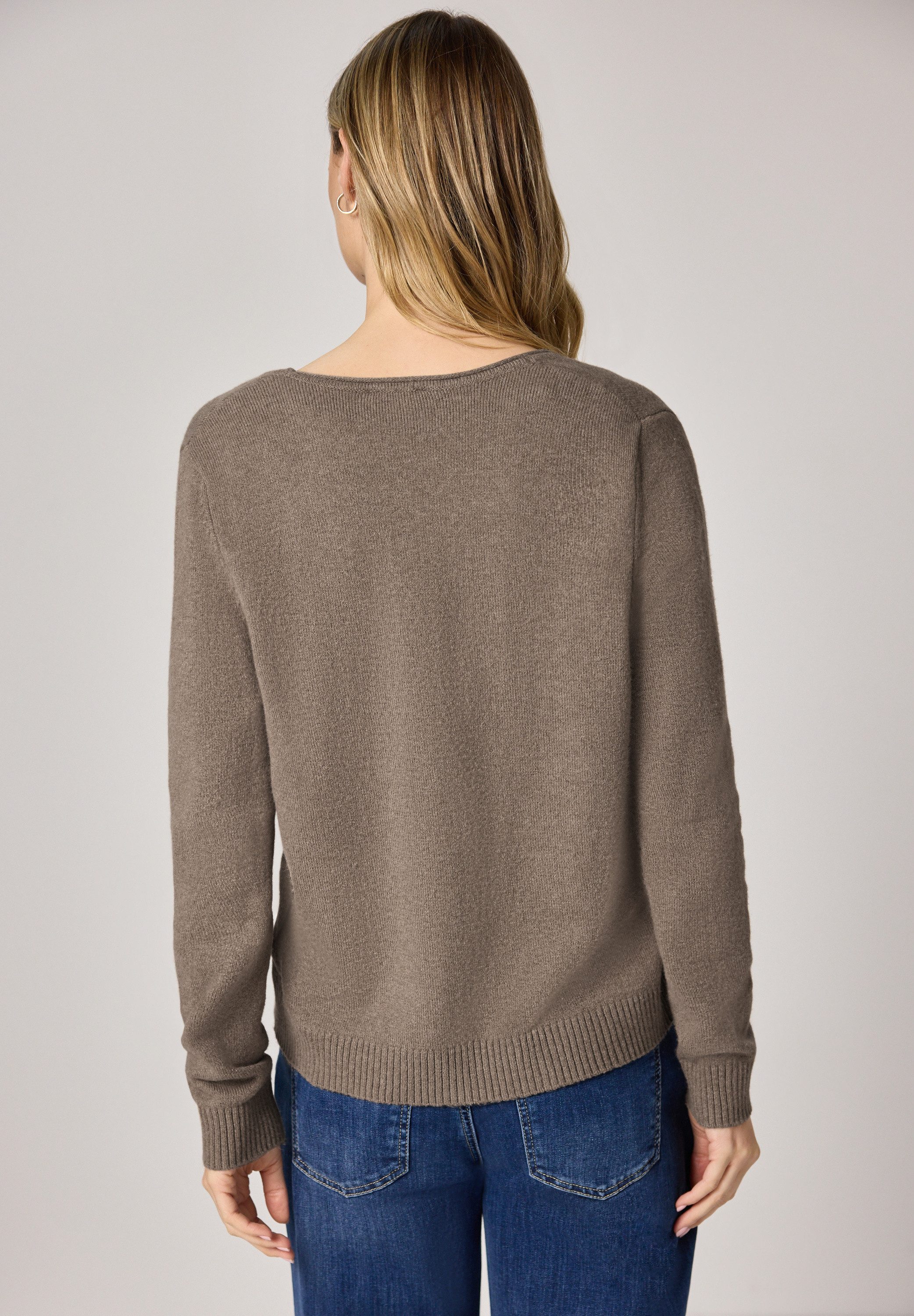 STREET ONE Cardigan mit V-Ausschnitt