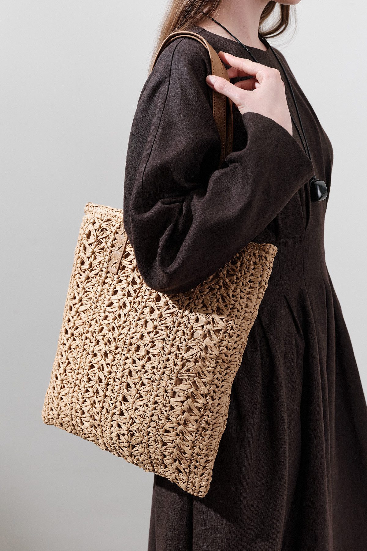 MANUKA Abendtasche Musterhafte Natur-Tote Tasche