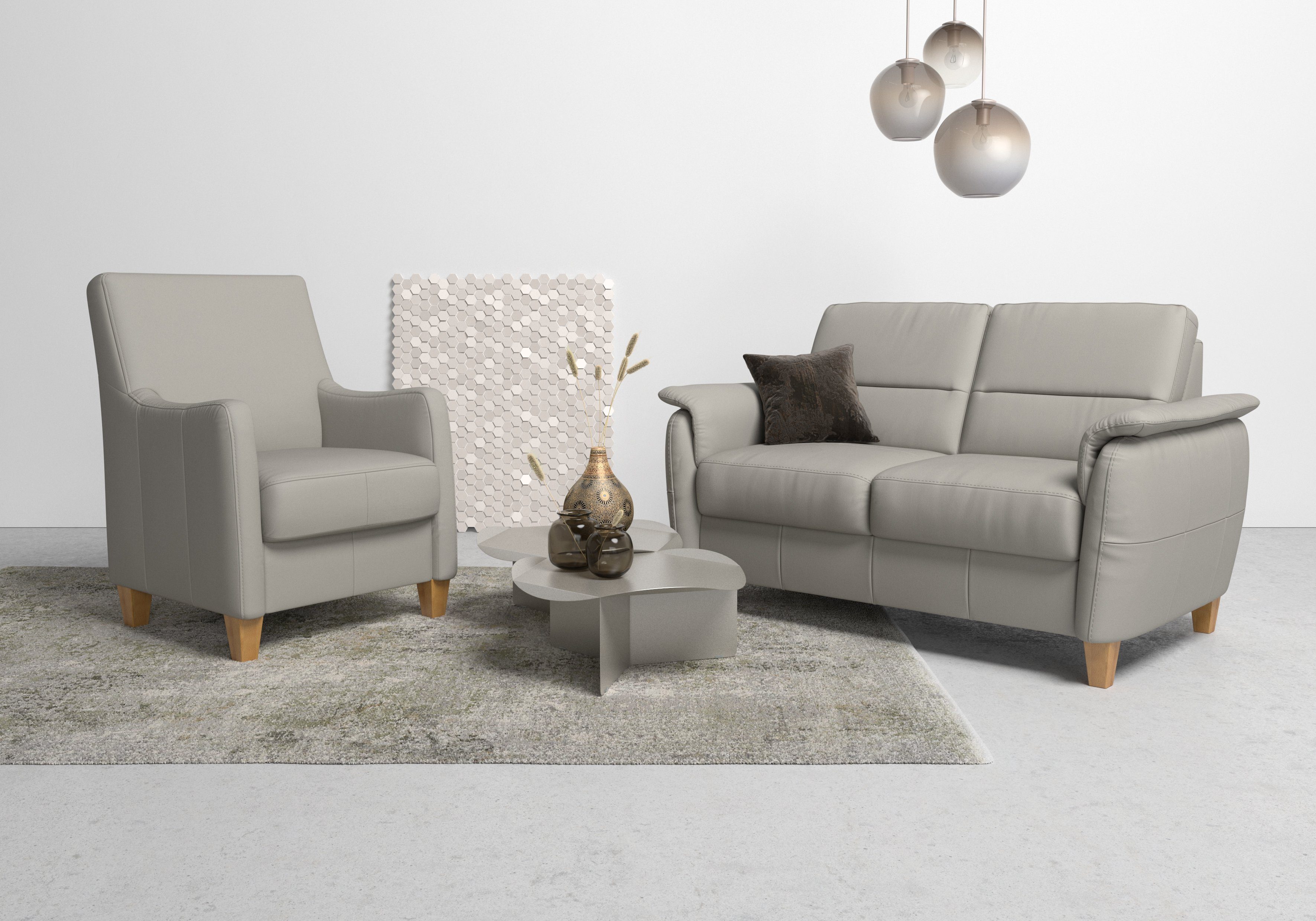 Home affaire Sessel Palmera, B: 70 cm, mit Federkern