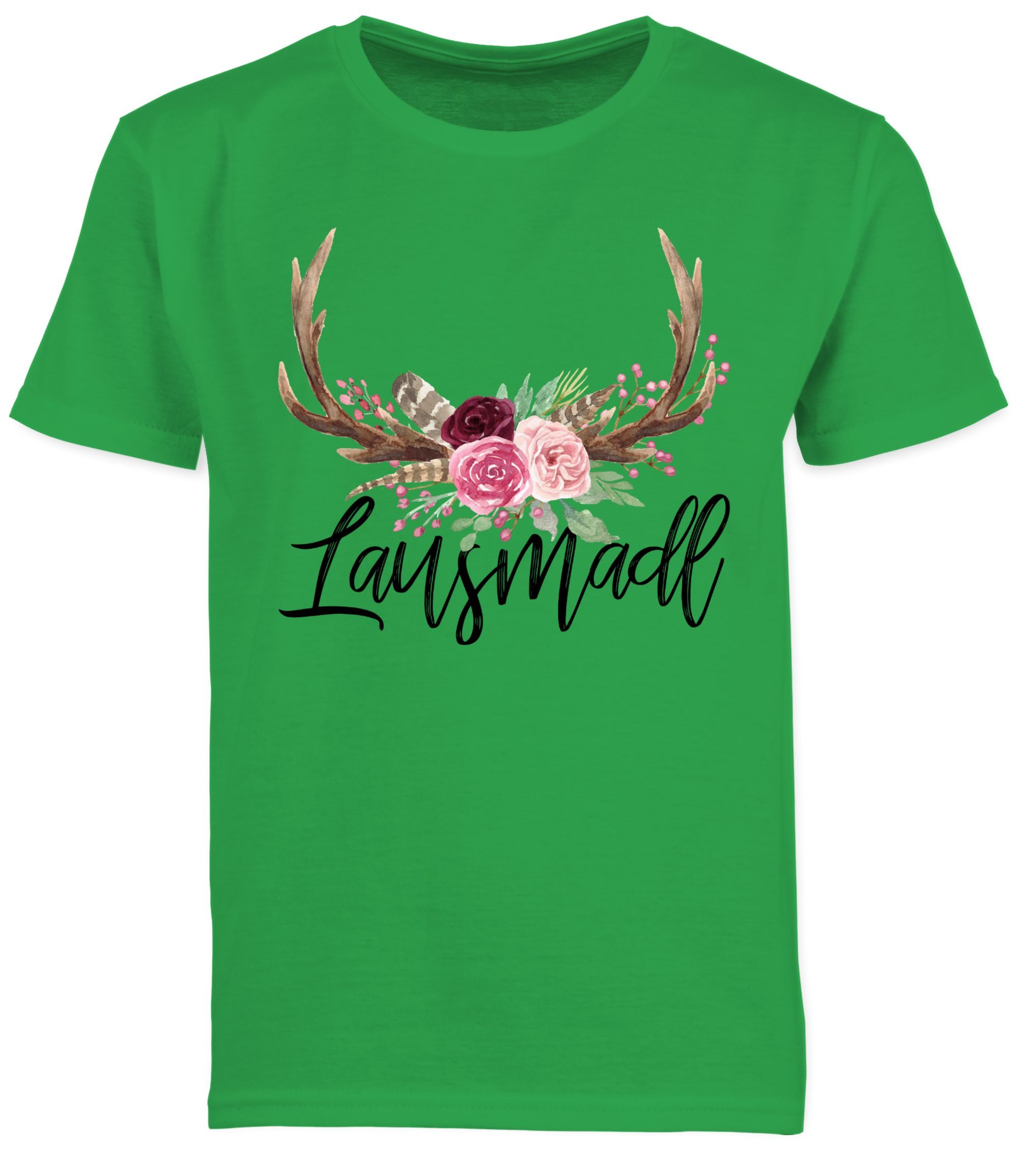T-Shirt Lausmadl Hirschgeweih I