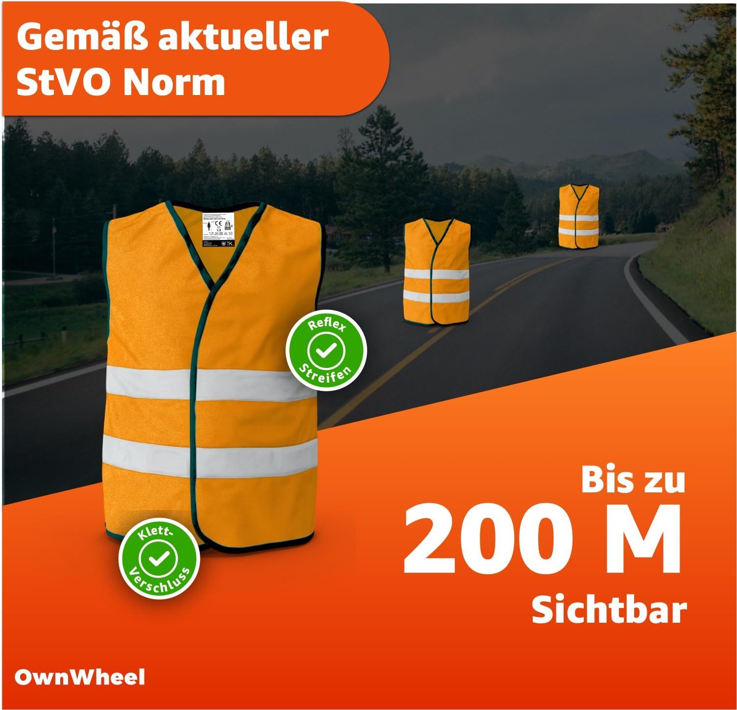 OwnWheel KFZ-Verbandkasten KFZ Pannenset & Autozubehör