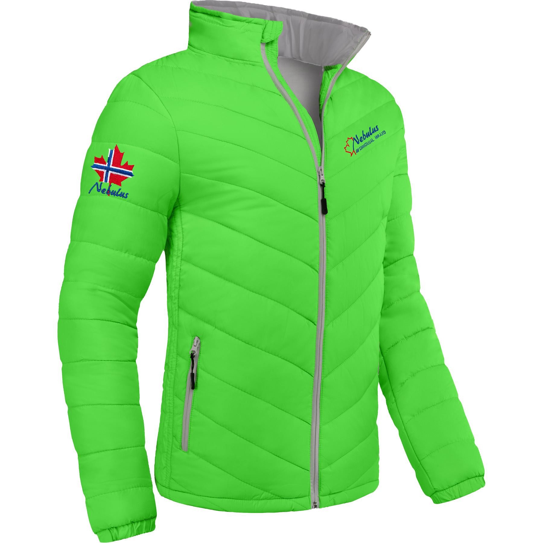 Nebulus Winterjacke LEMAN, P2242 - Herren, limettengrün, L