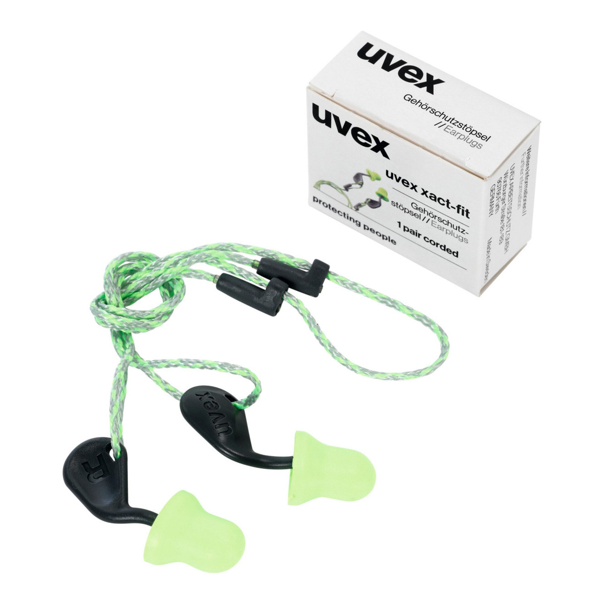 Gehörschutzstöpsel uvex Gehörschutzstöpsel-Set, 50 Paar uvex xact-fit, Typ: 50 50 Stk