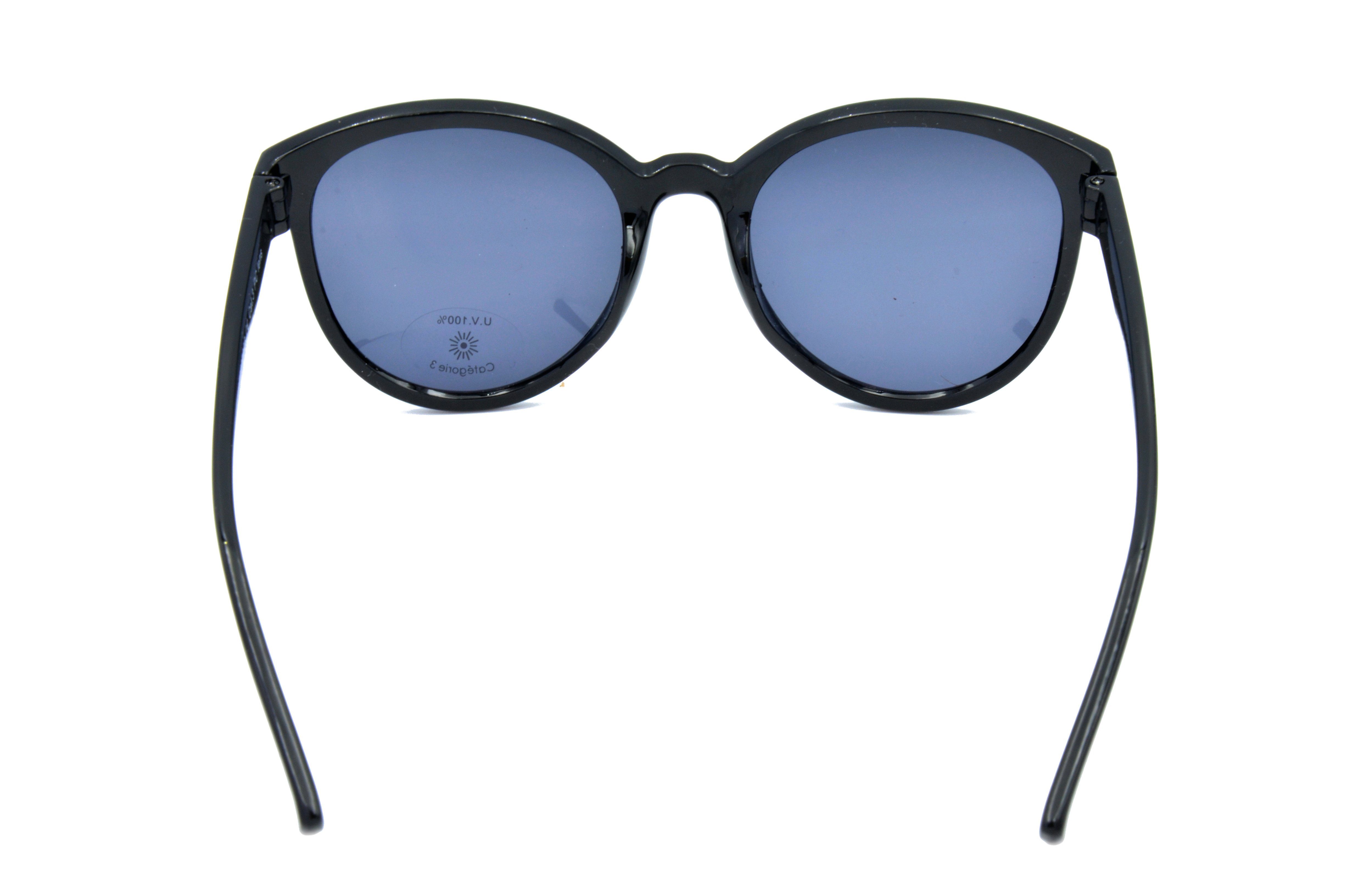 Sonnenbrille Damen Mode Brille GAMSSTYLE "Pianolackoptik", Gamswild schwarz WM7026