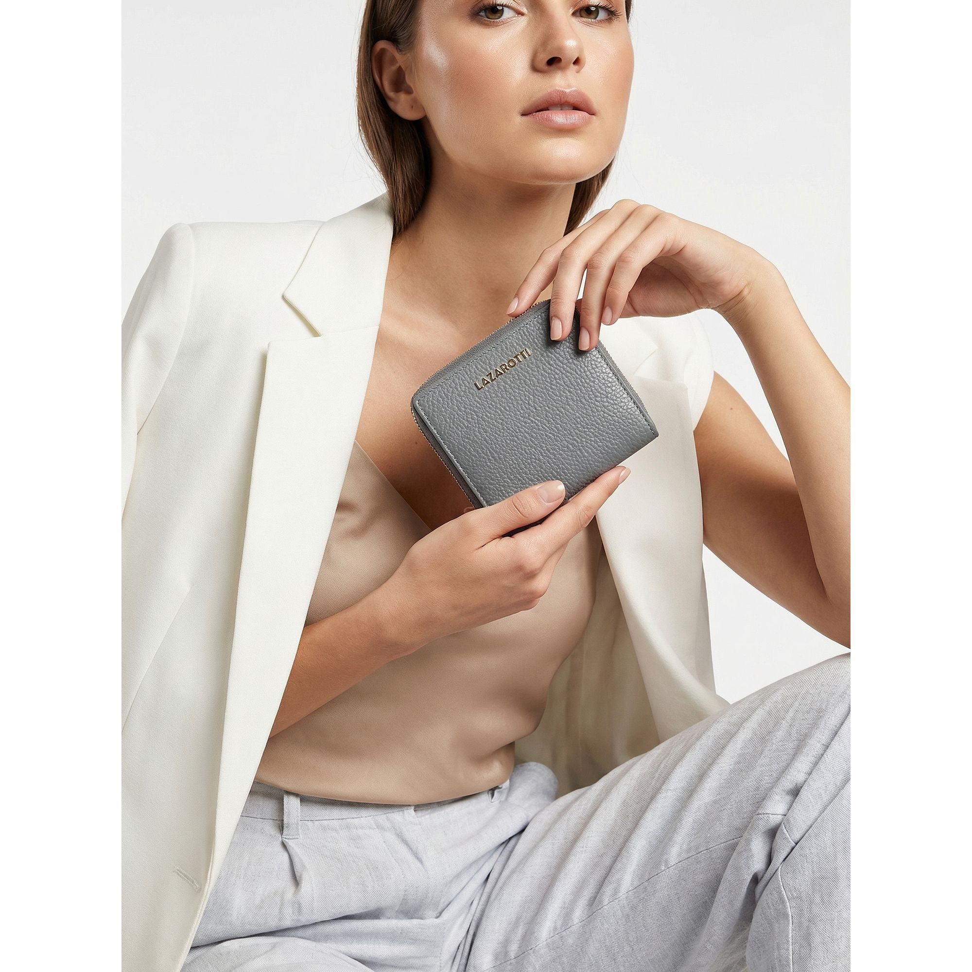 Lazarotti Geldbörse Bologna Leather, Leder