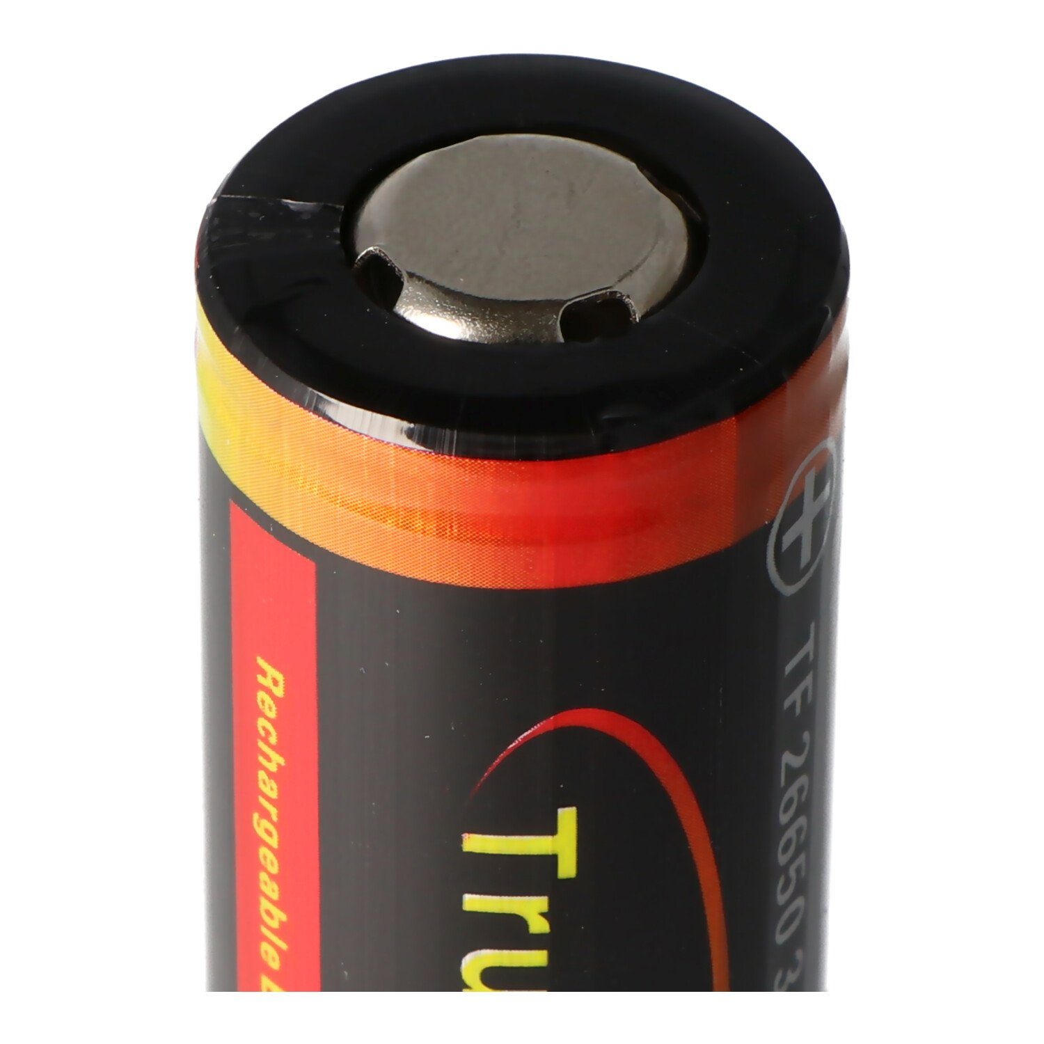 Trustfire Trustfire 26650 5000mAh 3,6V, 3,7V geschützter Li-Ion-Akku, Abmessung Akku 4500 mAh (3,7 V)