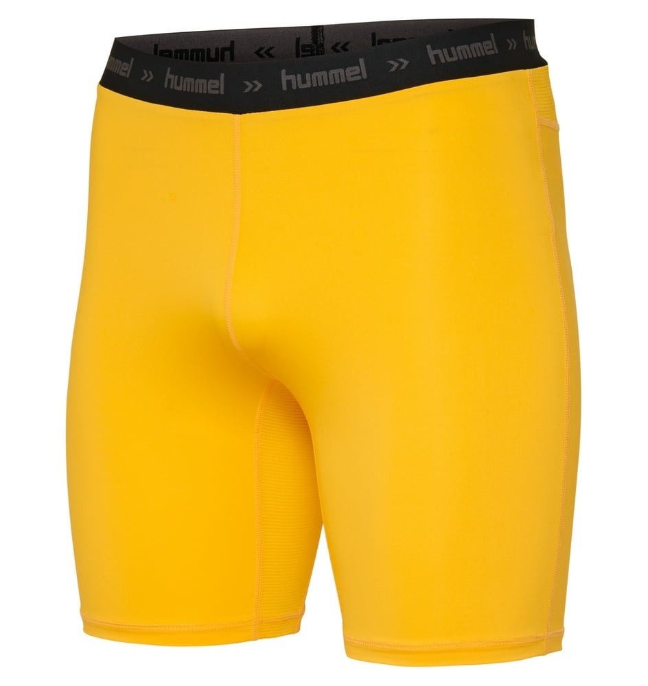 hummel Boxershorts Unterwäsche Performance Tight (Polyester, enganliegend) gelb Herren
