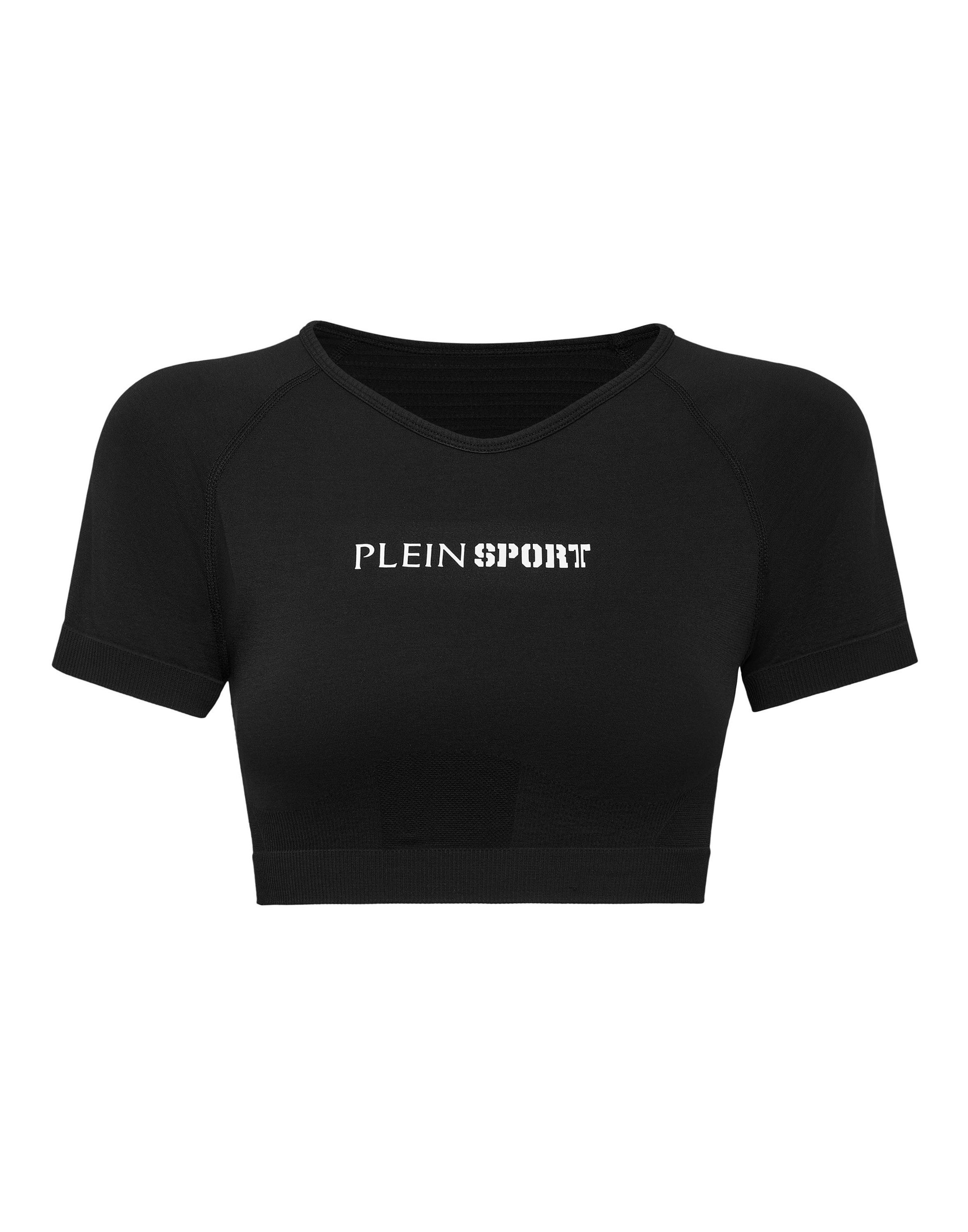 PLEIN SPORT T-Shirt V-Ausschnitt-T-Shirt