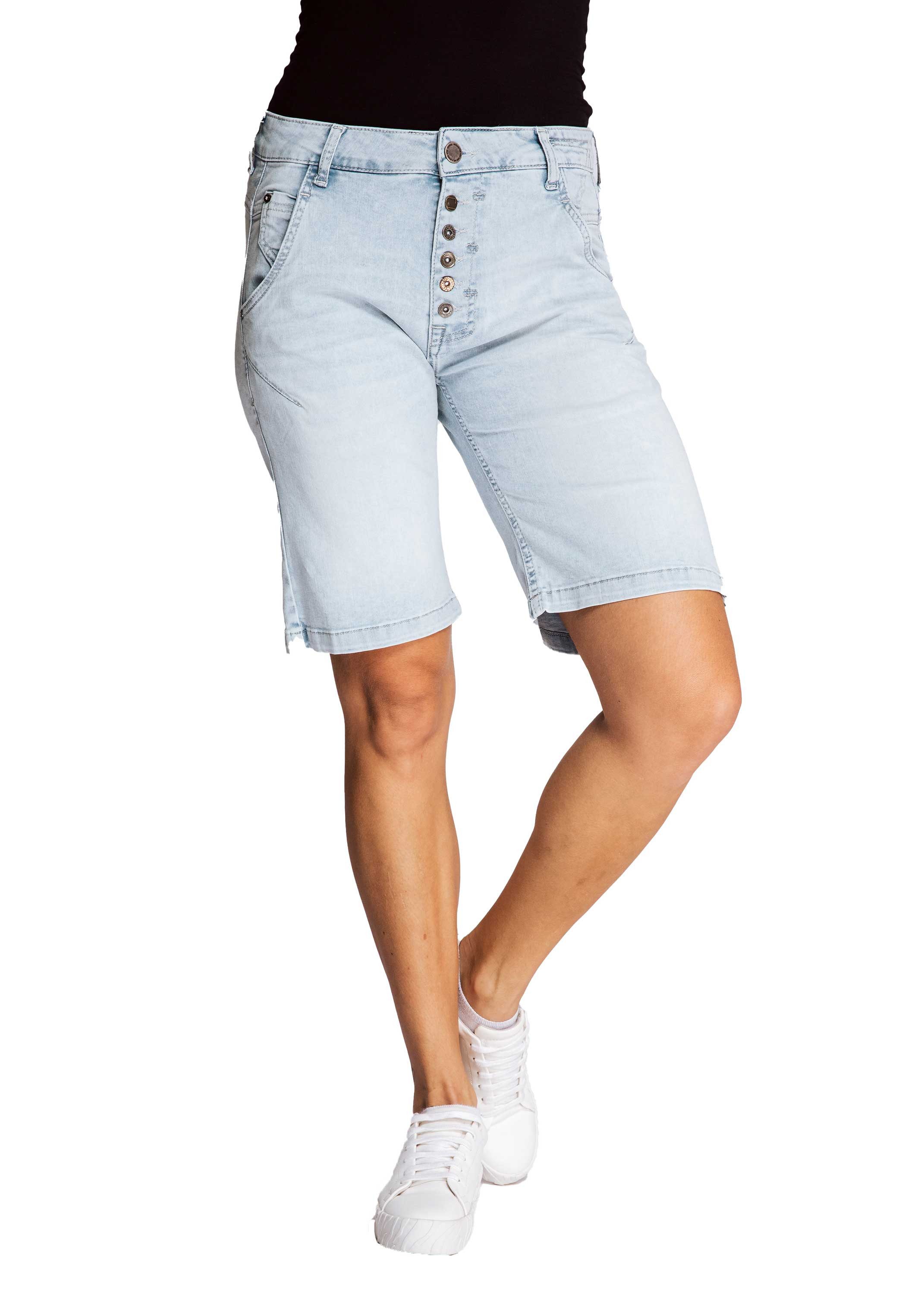 Zhrill Stoffhose Shorts ZHAMY SHORT Blau günstig online kaufen