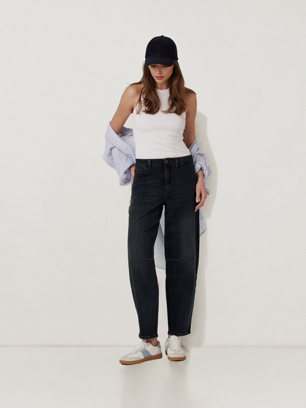 ROSNER Tapered-fit-Jeans Mara Tapered (1-tlg) in Tapared-Fit