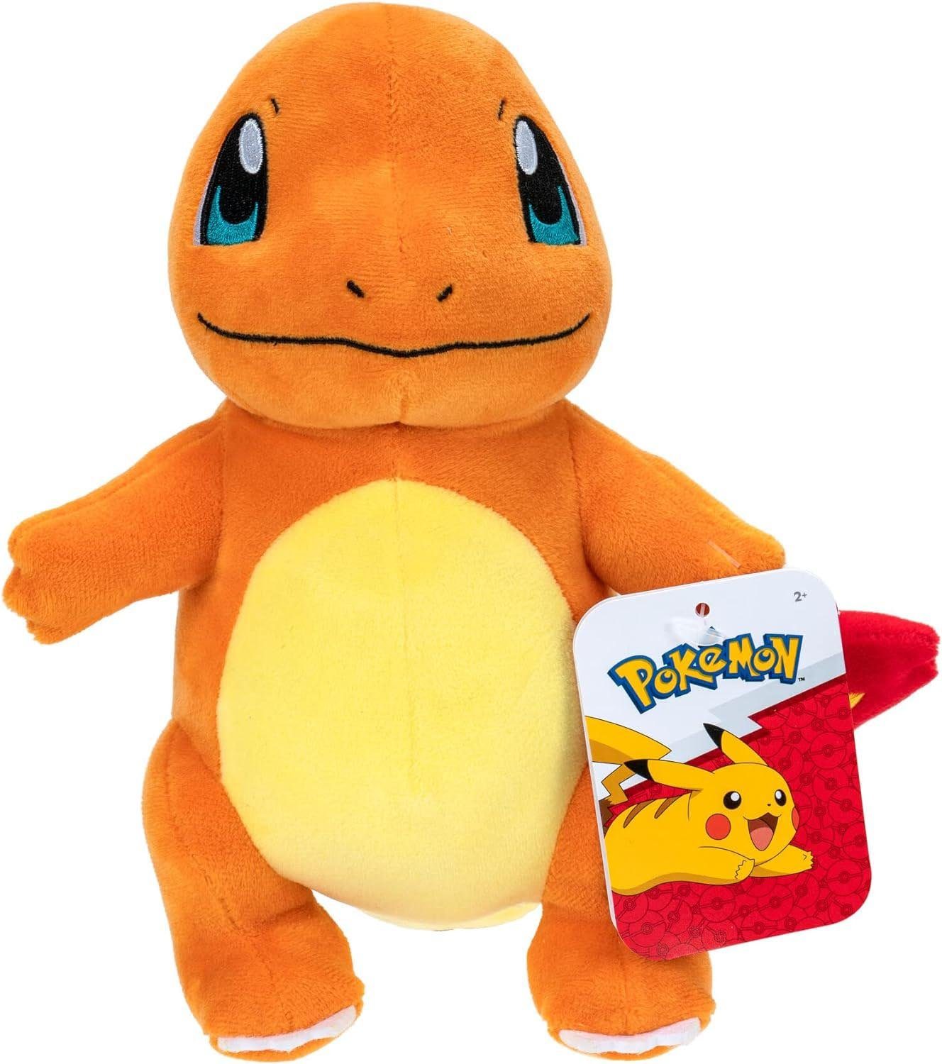 Jazwares Plüschfigur Pokémon - 20cm Plüsch - Glumanda