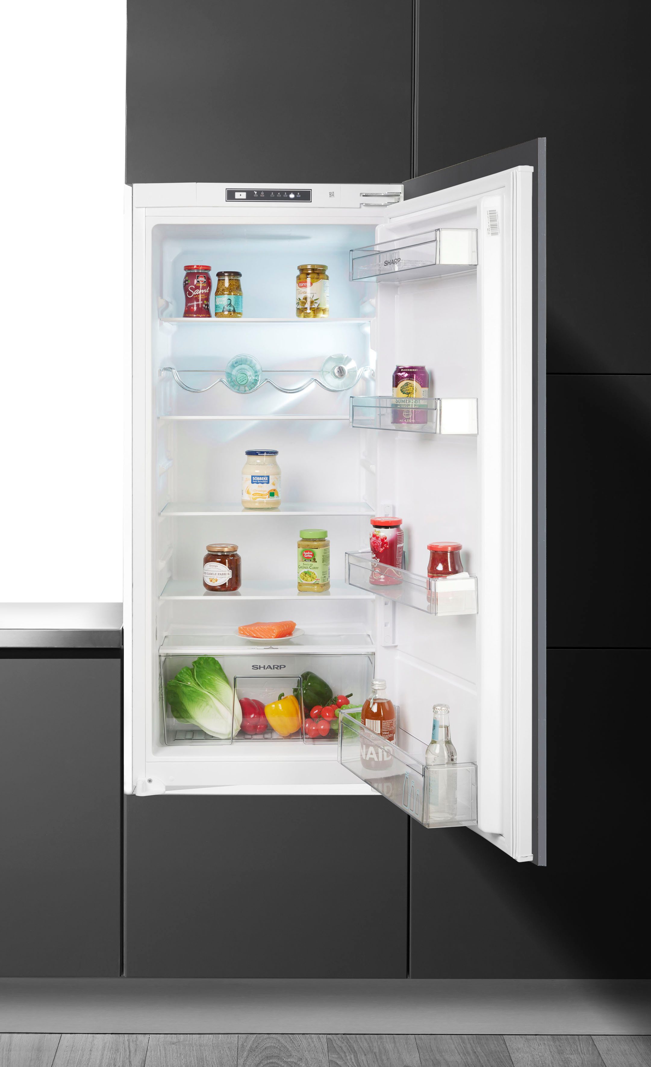 Einbaukühlschrank SJ-LD195E0XS-EU