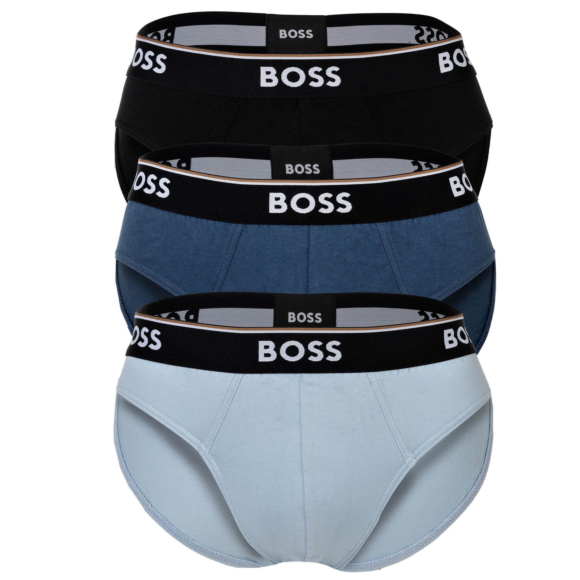 Slip Herren Slip 3er Pack Baumwolle Brief 3P Power