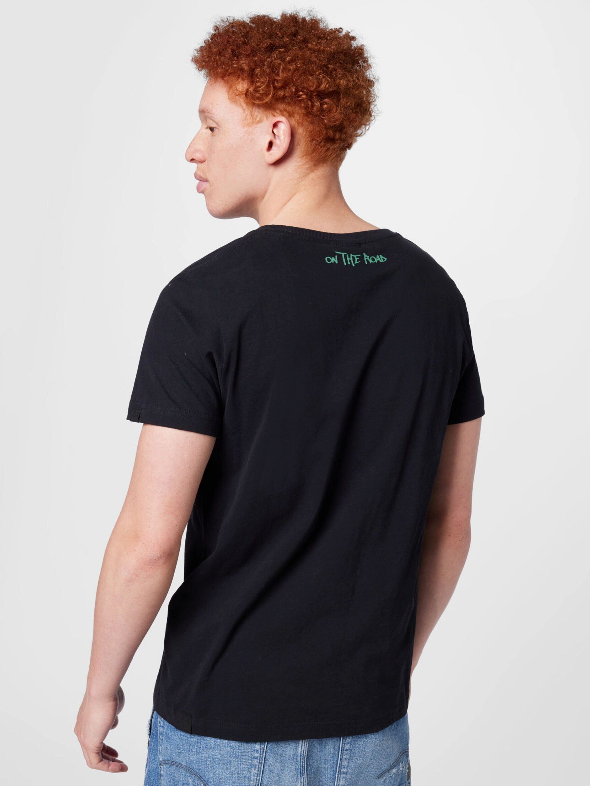 Ragwear T-Shirt BORNY (1-tlg) BLACK