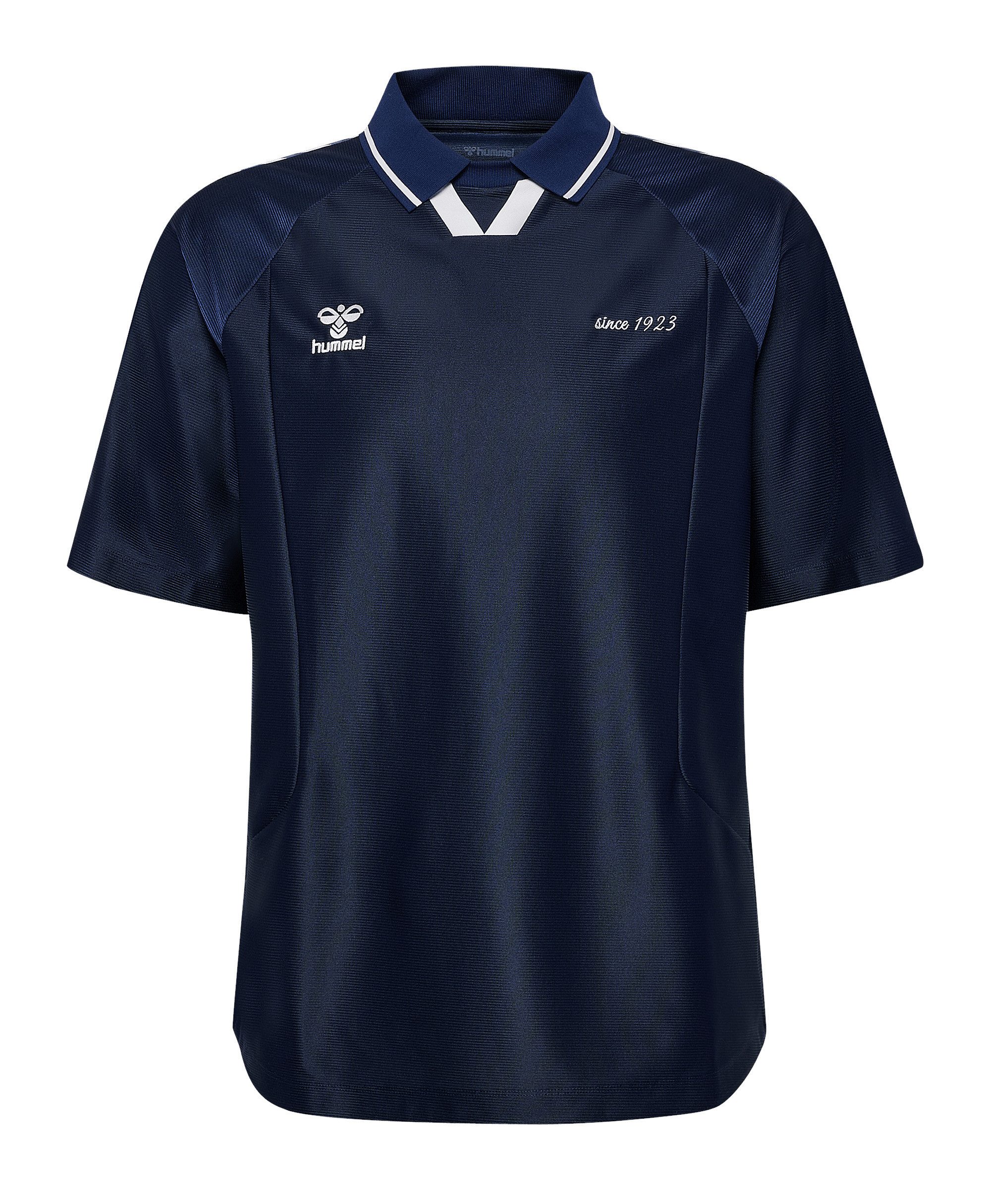 hummel T-Shirt hummel Root Soccer Trikot Weiß Polyester