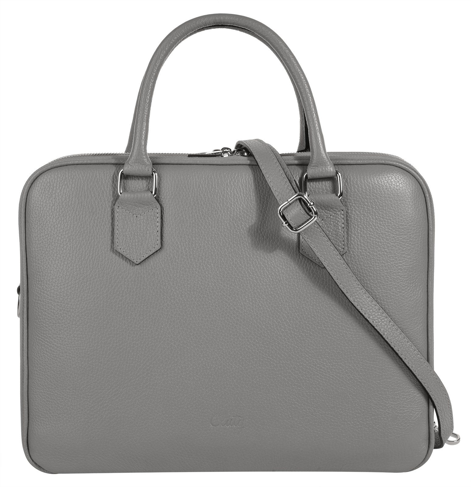 Cluty Aktentasche, echt Leder, Made in Italy günstig online kaufen