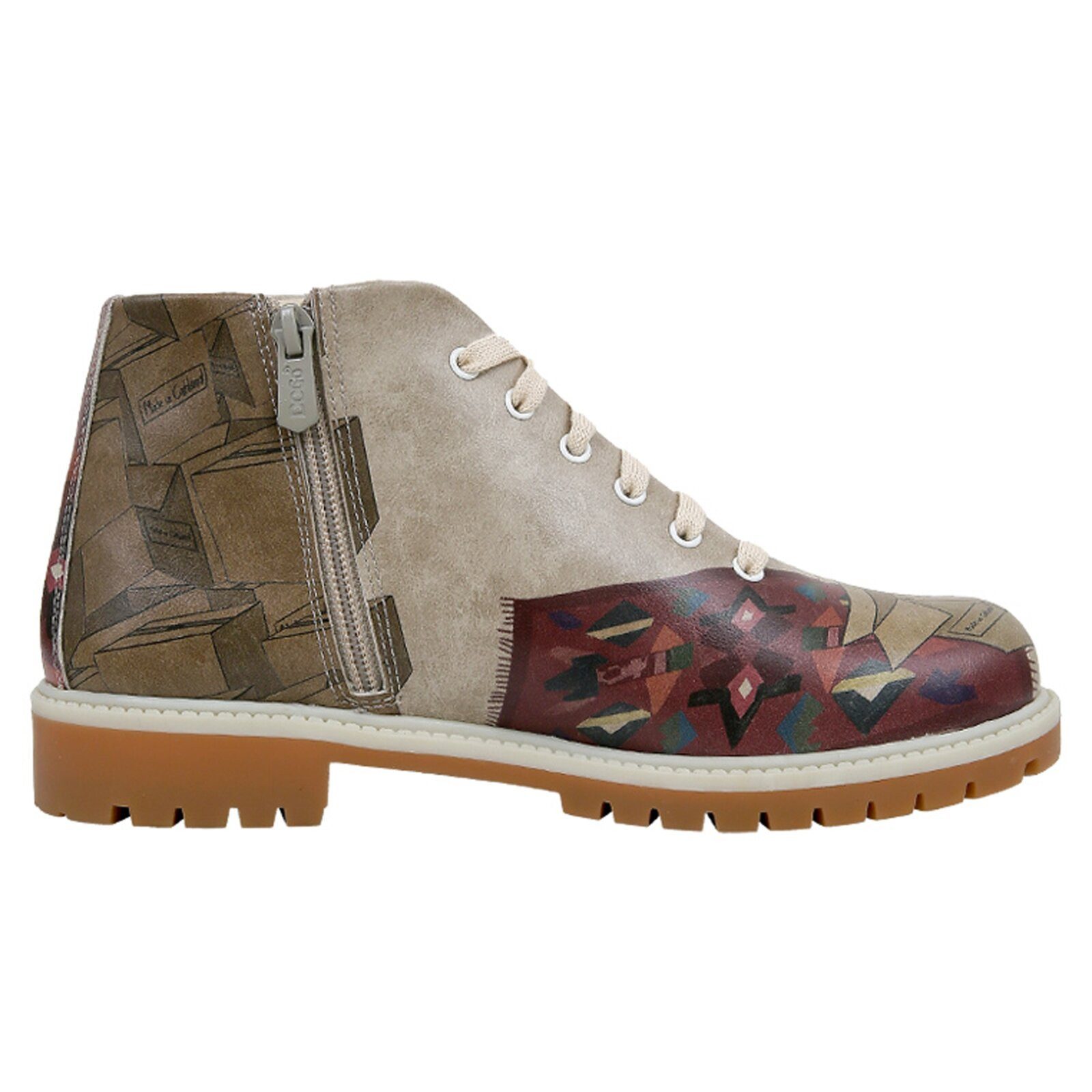DOGO Shortcut Boots I Watch And Judge Damen Stiefeletten Stiefel Handgefertigt