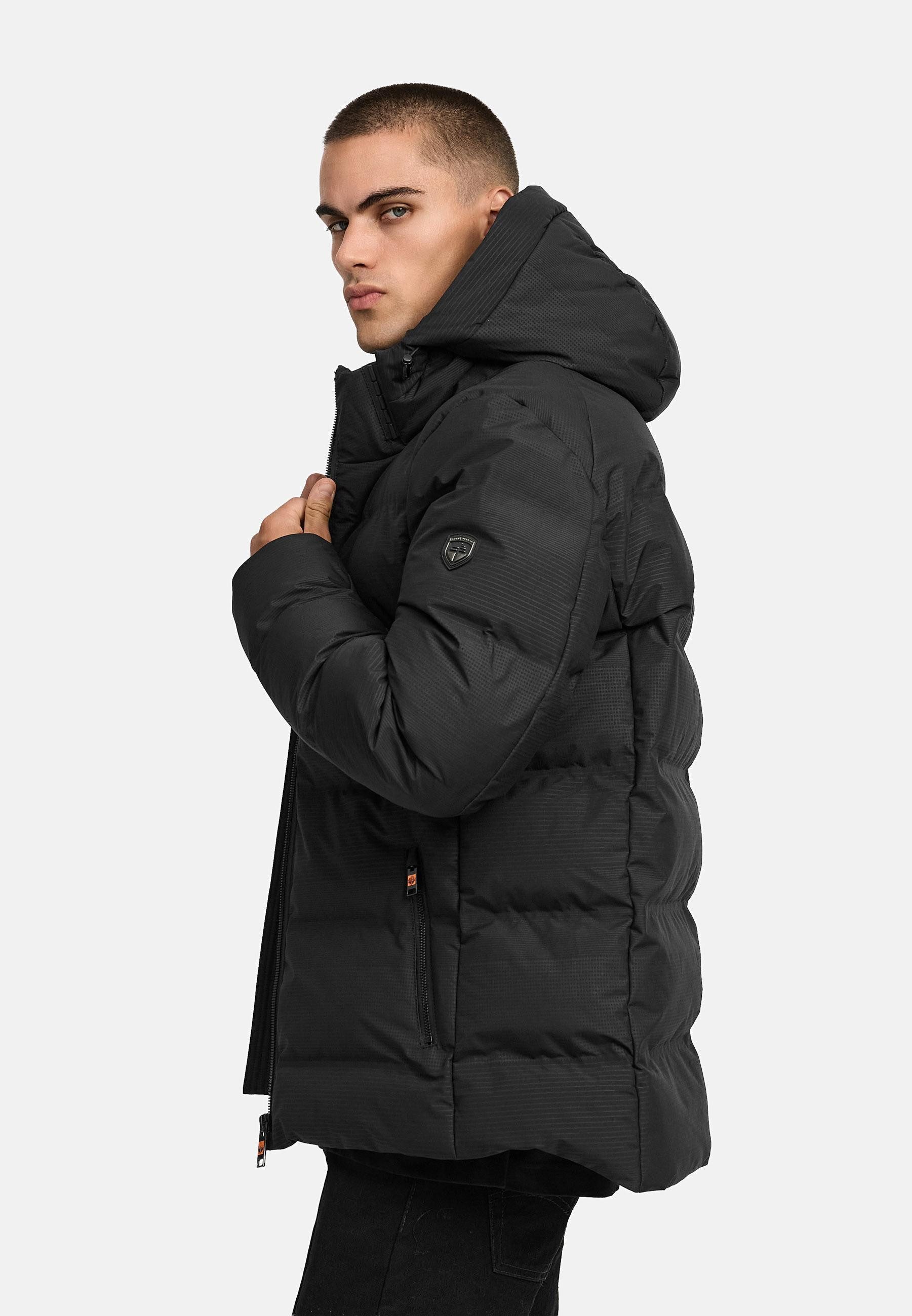 Stone Harbour Steppjacke Gavriloo XX Gesteppte Winterjacke mit abnehmbarer Kapuze