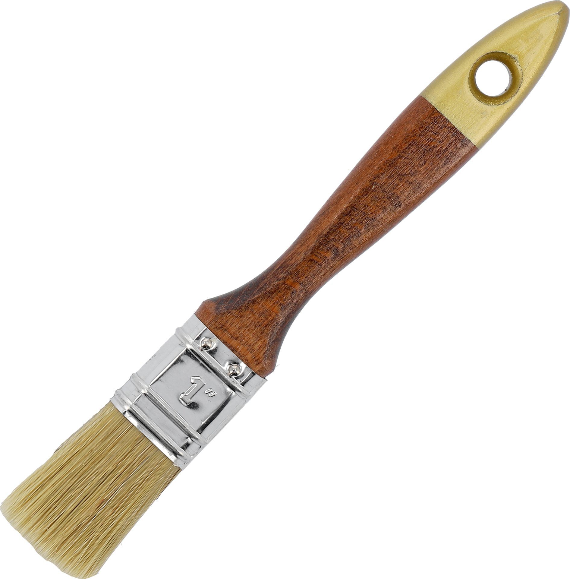 TRIZERATOP Malpinsel Flachpinsel Englisch Profi 25 mm Naturborsten, (Flachpinsel Englisch Profi 25 mm Naturborsten, Flachpinsel Englisch Profi 25 mm Naturborsten)