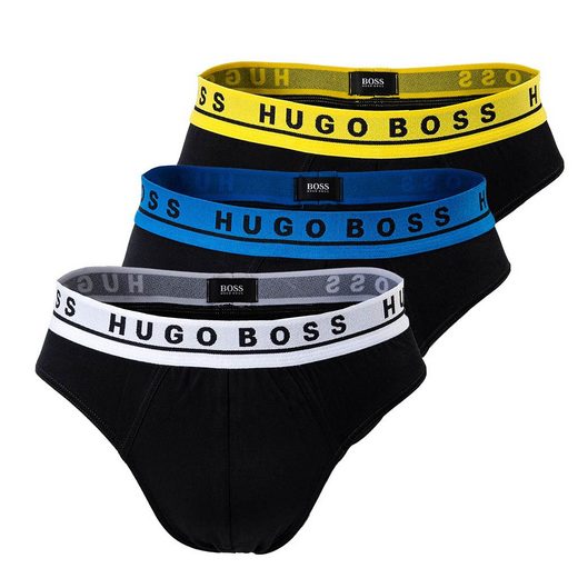 Boss Slip »Herren Slips, 3er Pack Briefs, Logobund, Cotton« online
