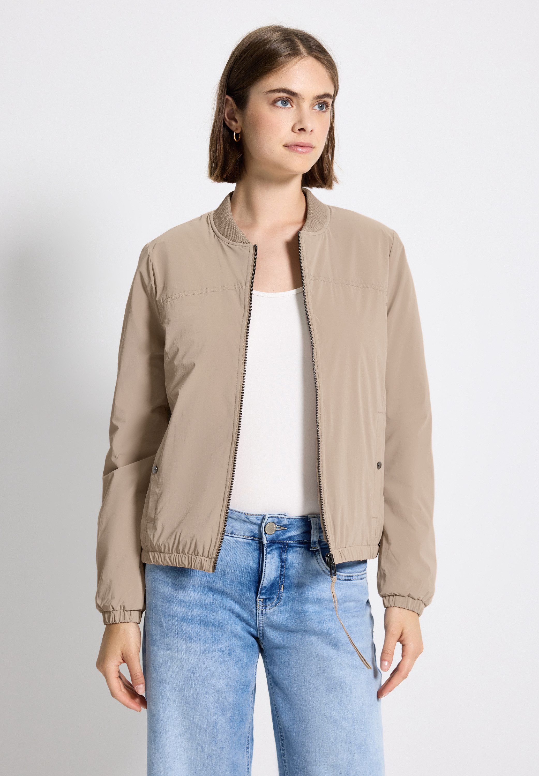 STREET ONE STUDIO Blouson mit Elastiksaum günstig online kaufen