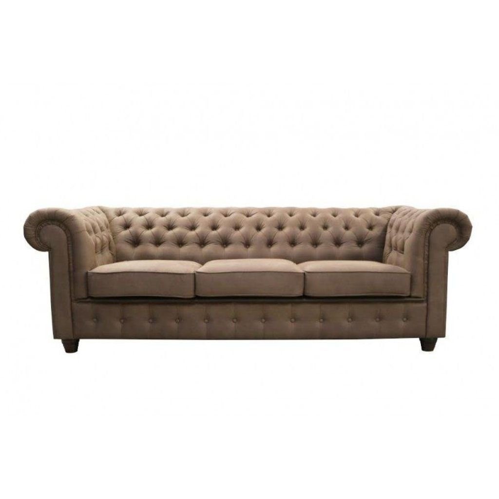 Chesterfield 3-Sitzer Sofort, polster sitz 1 big luxus design JVmoebel Teile 3 sitz couch sofa