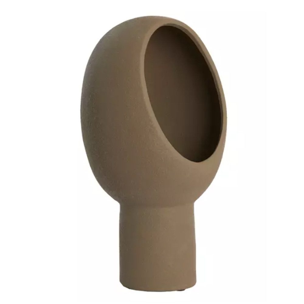 Light & Living Tischleuchte Tischleuchte MONK von Light & Living 25x25x46 cm Lampe Keramik Braun, ohne Leuchtmittel