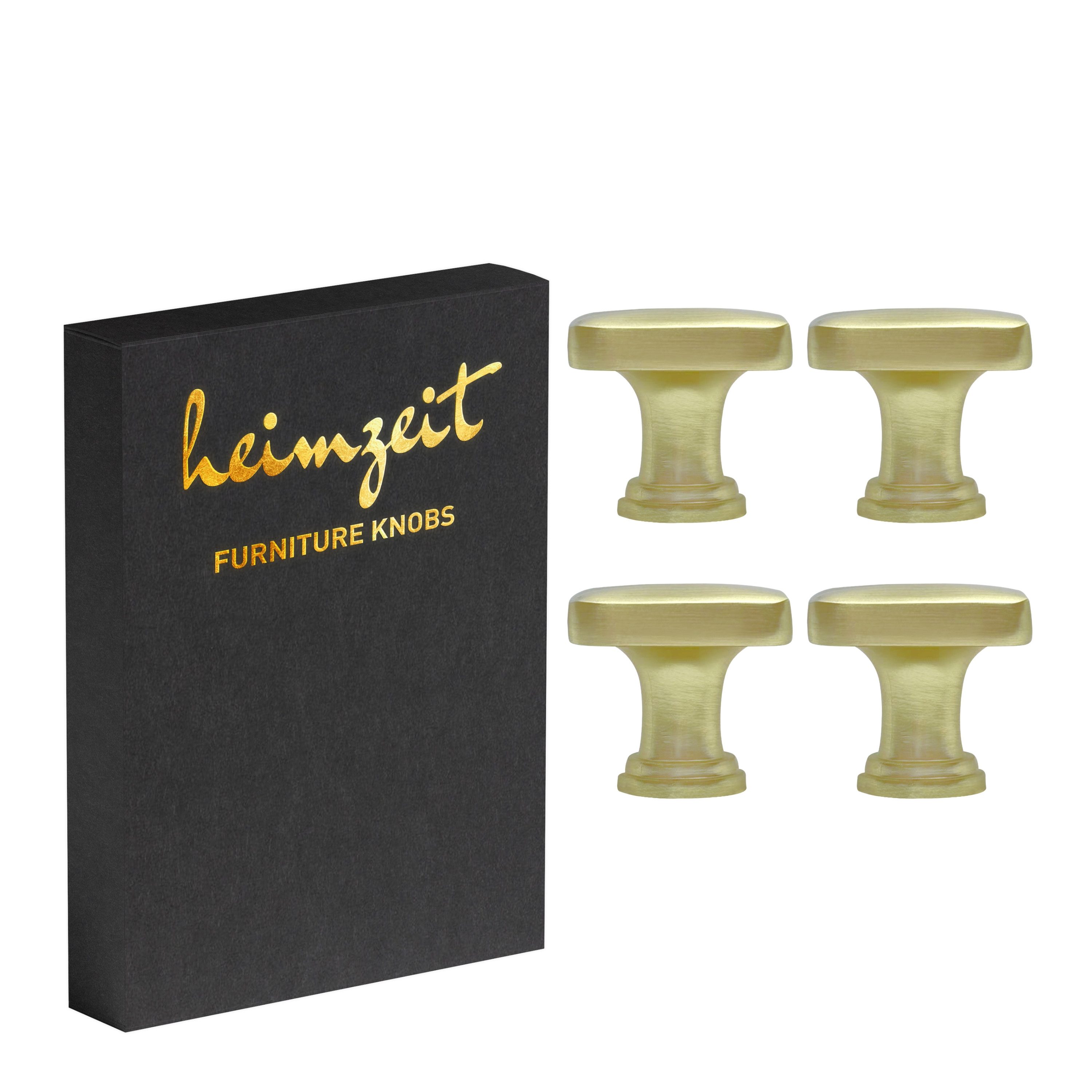 Möbelgriff heimzeit Möbelknöpfe Quadratisch