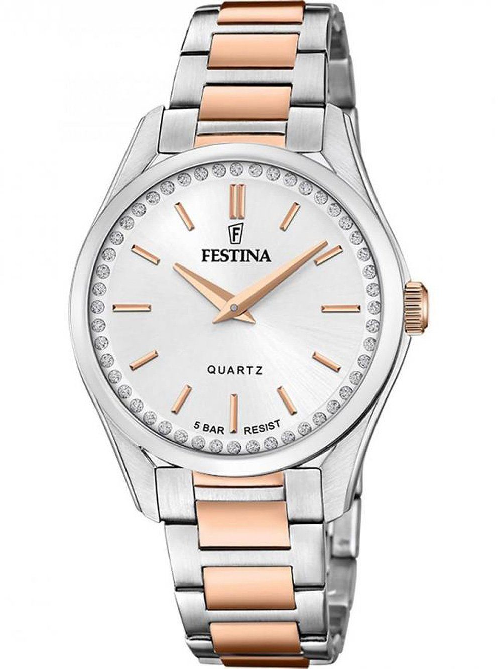 Festina Quarzuhr Festina F20620/1 Mademoiselle Damenuhr 36mm 5ATM Festina F20620/1 Mademoiselle Damenuhr 36mm 5ATM