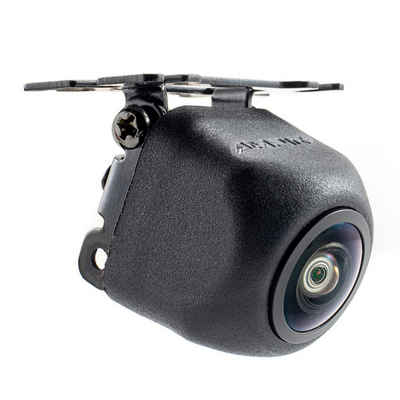 Ampire KTX802 Mini Farb-Rückfahrkamera Aufbau mit 155° Frontkamera Rückfahrkamera