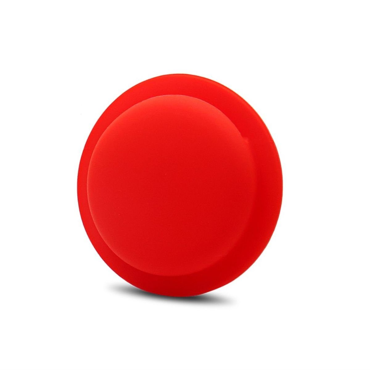 Hülle - für CoverKingz - Schlüsselanhänger Cover selbstklebend 2021 Silikonhülle Rot Apple AirTags