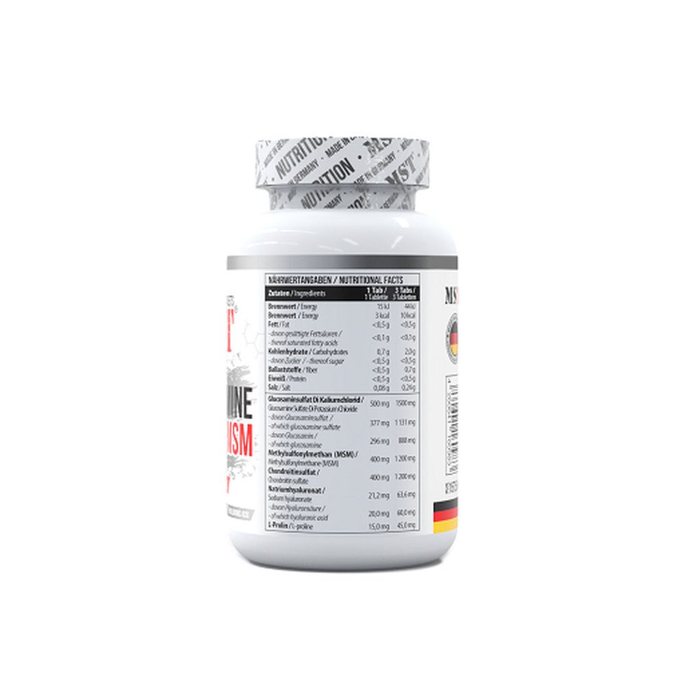 MST Nutrition MST - Glucosamine Chondroitine MSM + HYALURON - 90 Tabletten, 90 St.