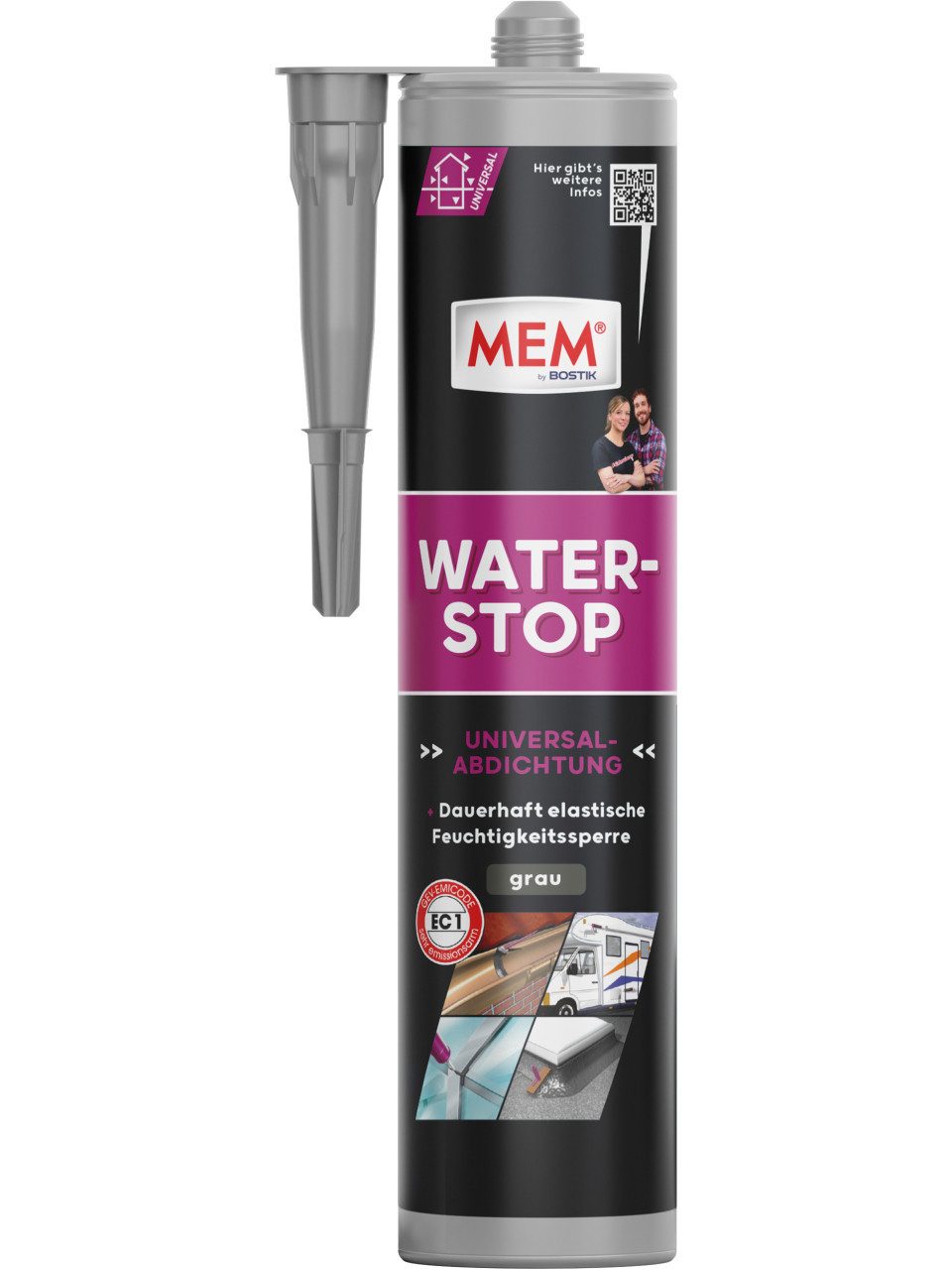 MEM Bauchemie Duschdichtung MEM Water Stop 290 ml