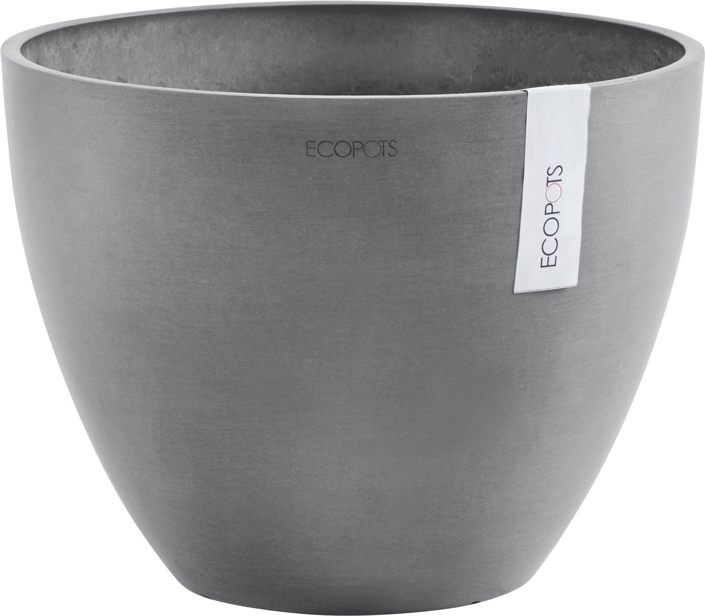 Blumentopf 50x50x37,5 ANTWERP Grey, BxTxH: ECOPOTS cm