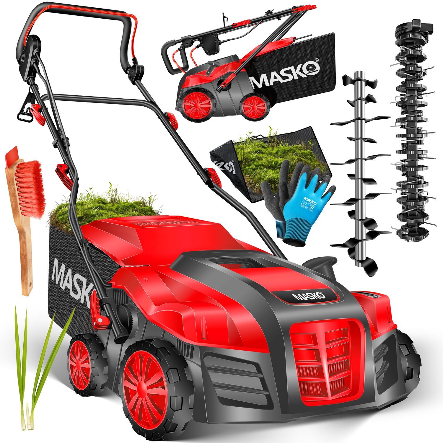 MASKO Elektro-Vertikutierer, 40 cm Arbeitsbreite, (0-tlg), günstig online kaufen