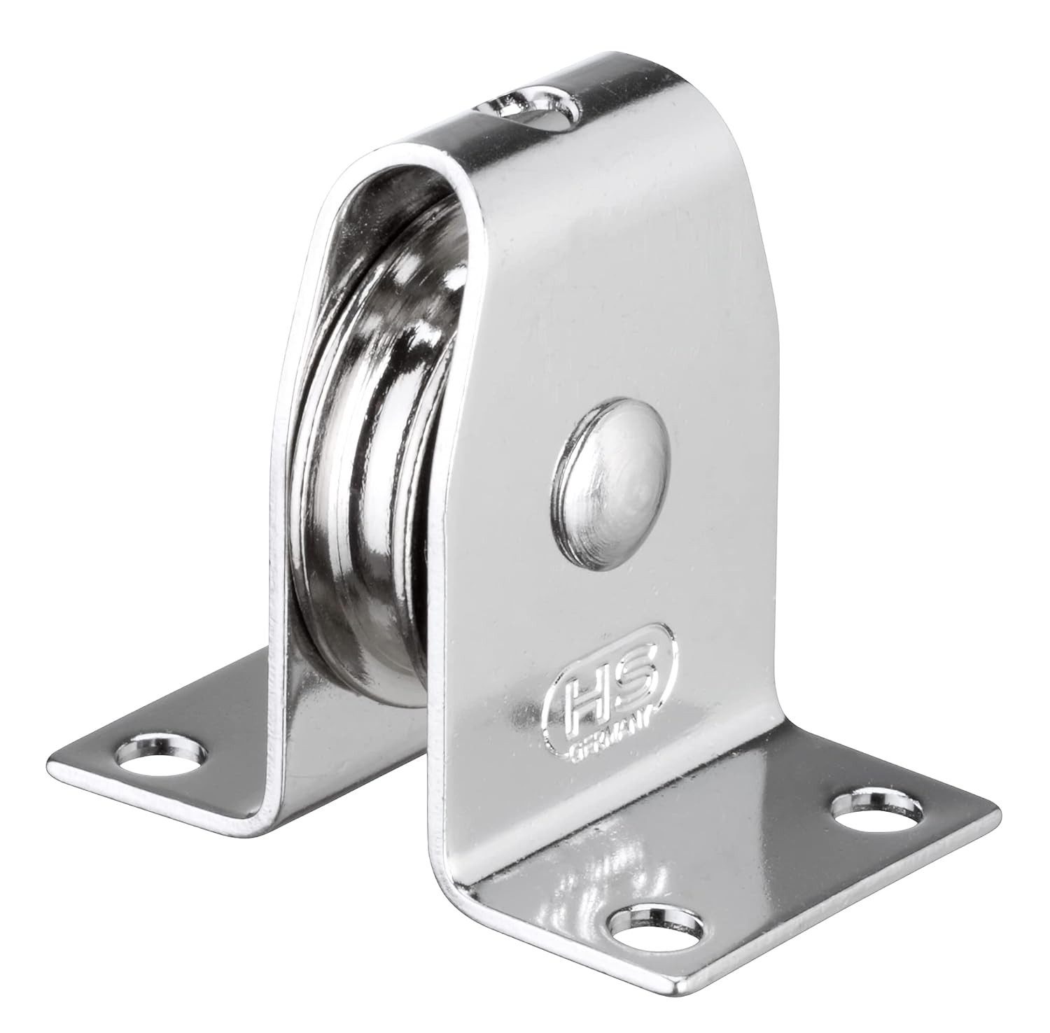 SPRENGER Umlenkrolle Stehblock für Draht Gleitlager 4 mm