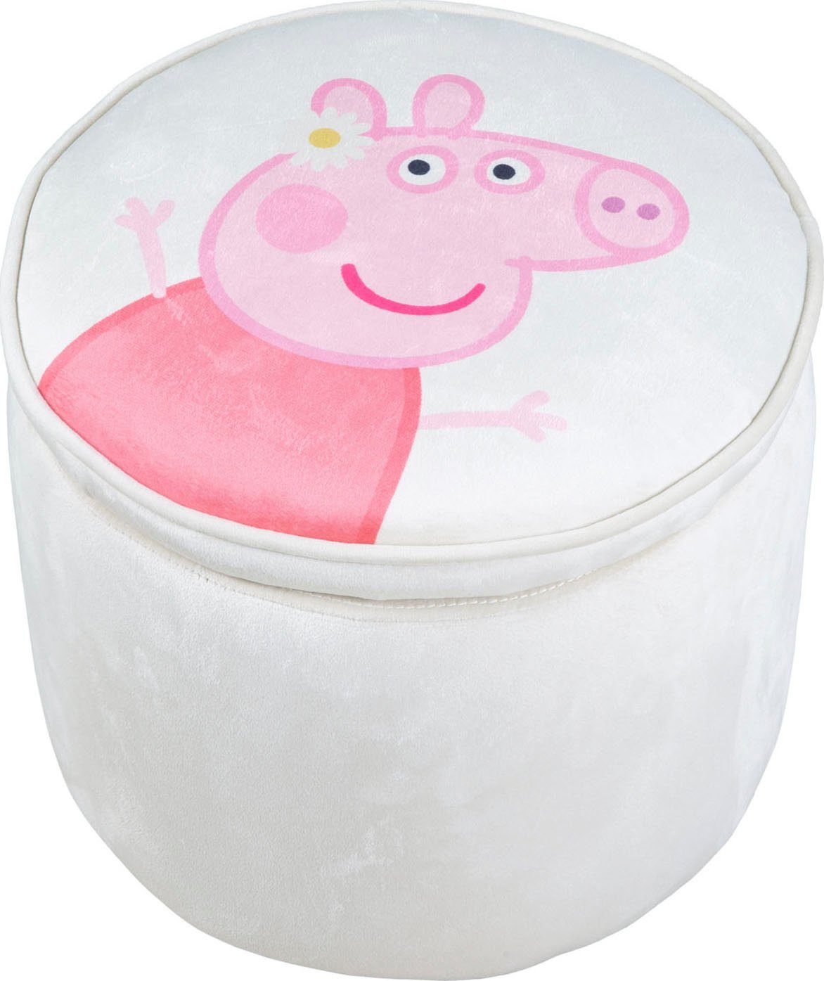 roba® Kinderhocker Peppa Pig, rund