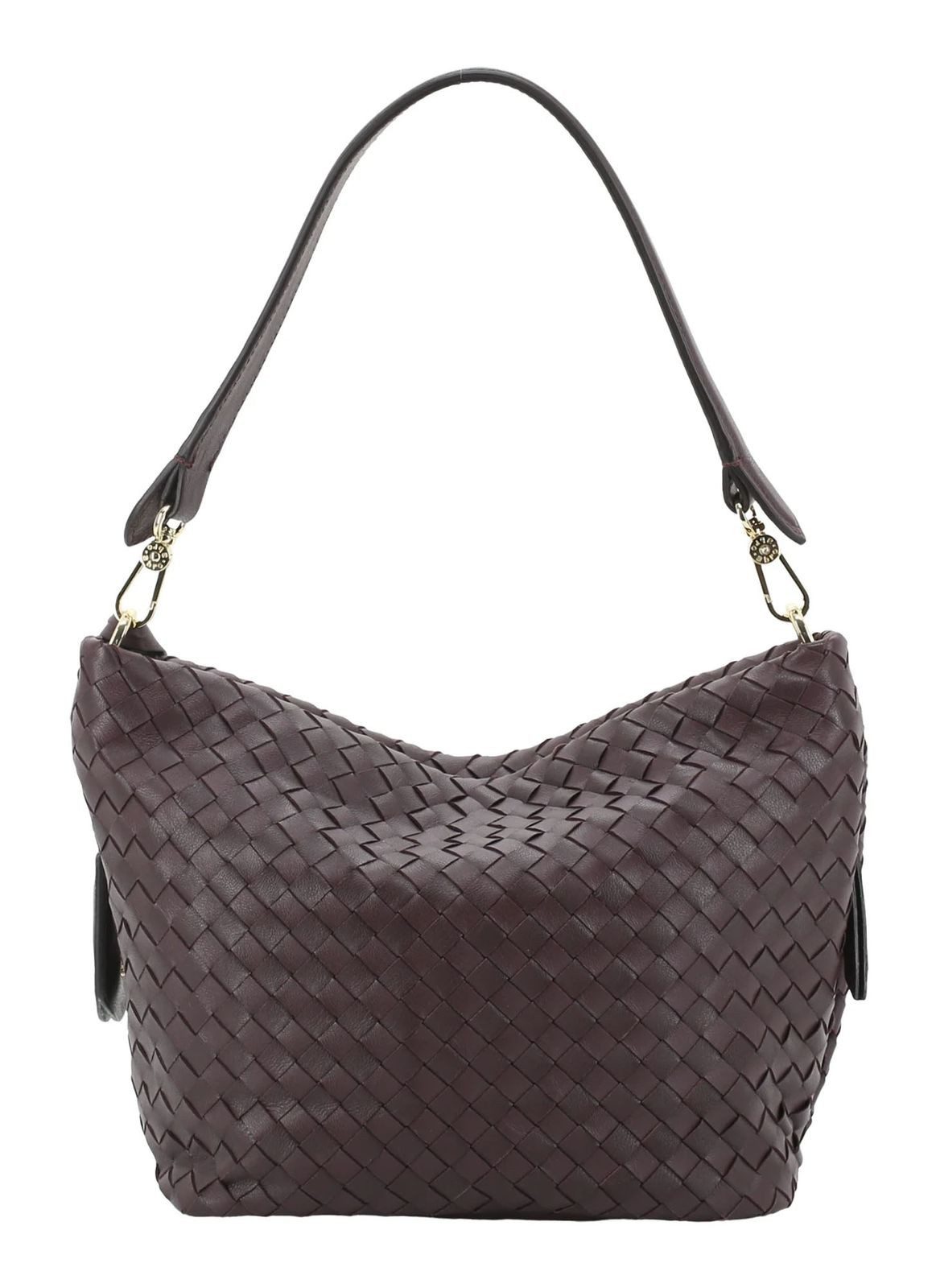 Abro Schultertasche Ebony Shoulder Bag, aus echtem Leder