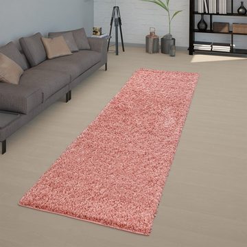 Hochflor-Teppich Moderner Hochflor Qualität, TT Home, rund, Höhe: 44 mm