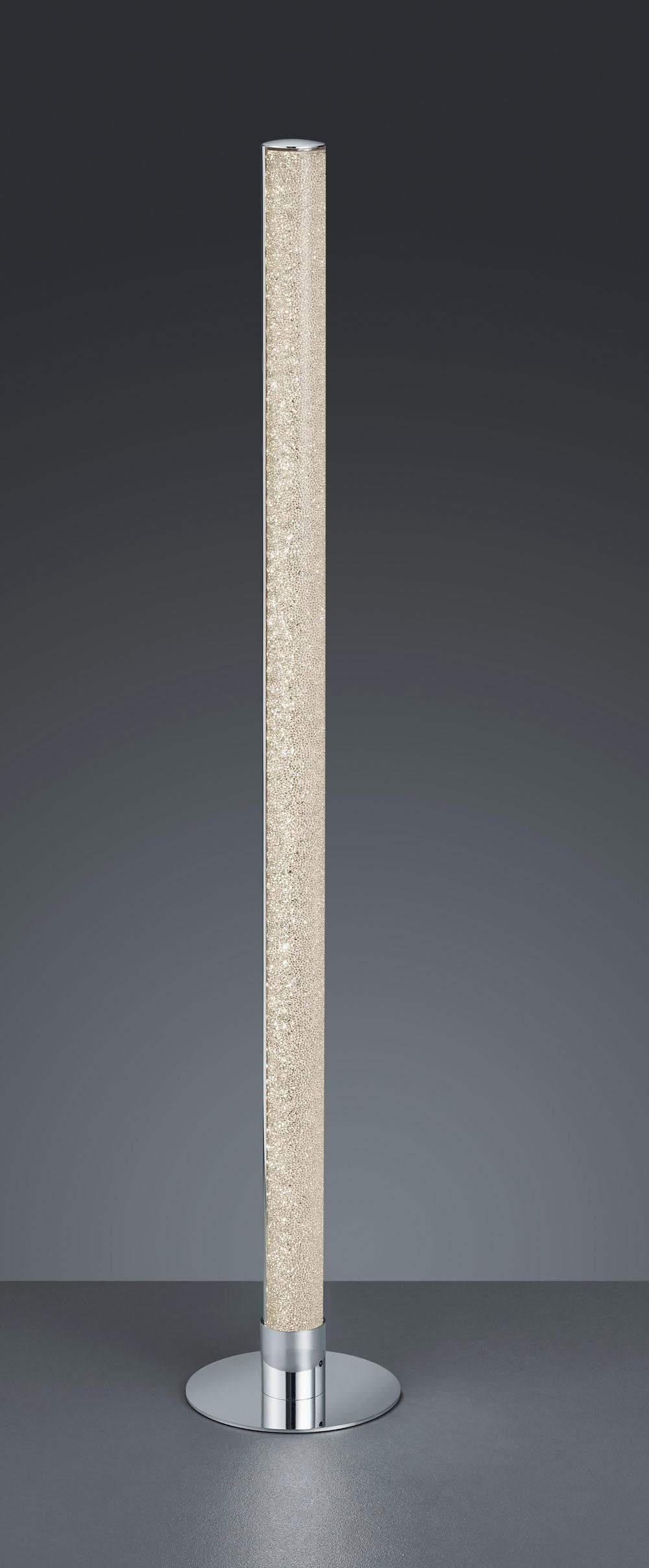 Reality Leuchten LED Stehlampe EMILA, Dimmfunktion, Farbwechsel, LED fest integriert, Warmweiß, mit RGBW Farbwechsel, dimmbar über Fernbedienung, Fußschalter